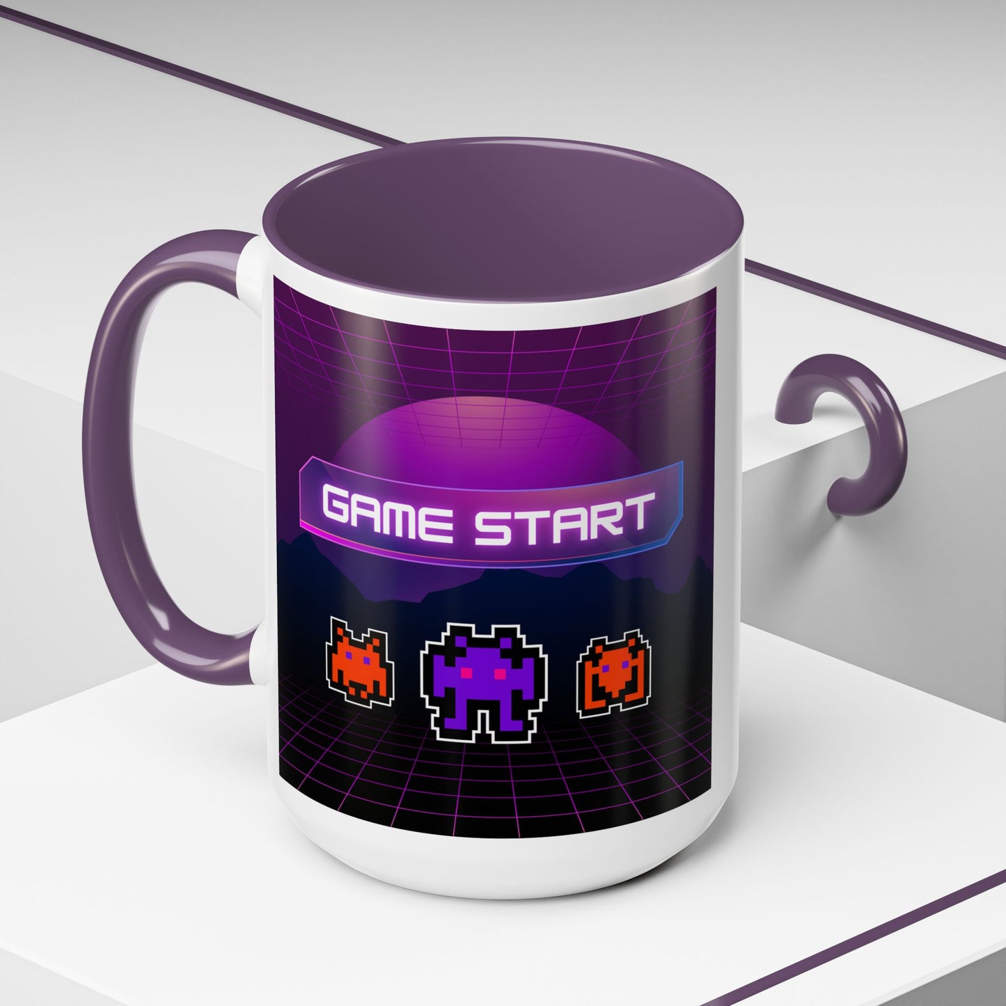 Retro 8-Bit Game Coffee Mug – Perfect Gamer Gift, Fun Kitchen Decor, Unique Birthday Present, Nerdy Officeware, Collectible Drinkware
