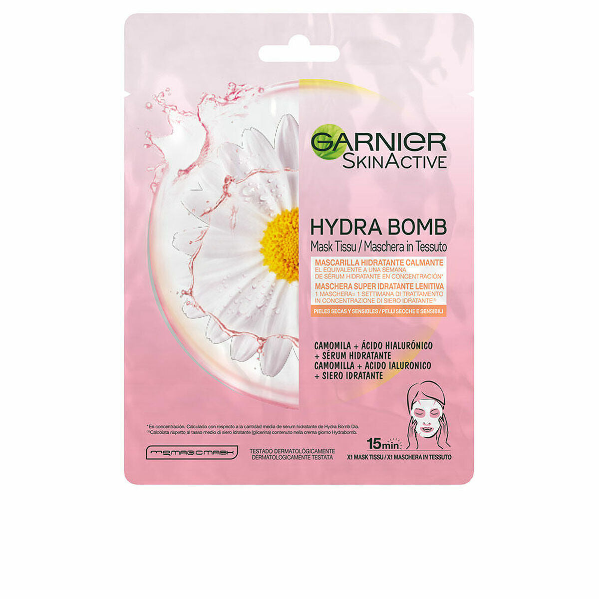 Facial Mask Garnier Skinactive Hydrabomb-0