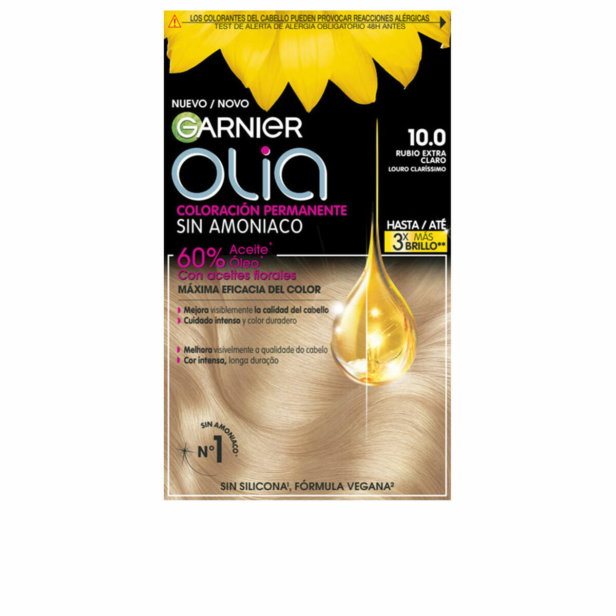Hair Mask Garnier OLIA (3 Units) (1 Unit)-0