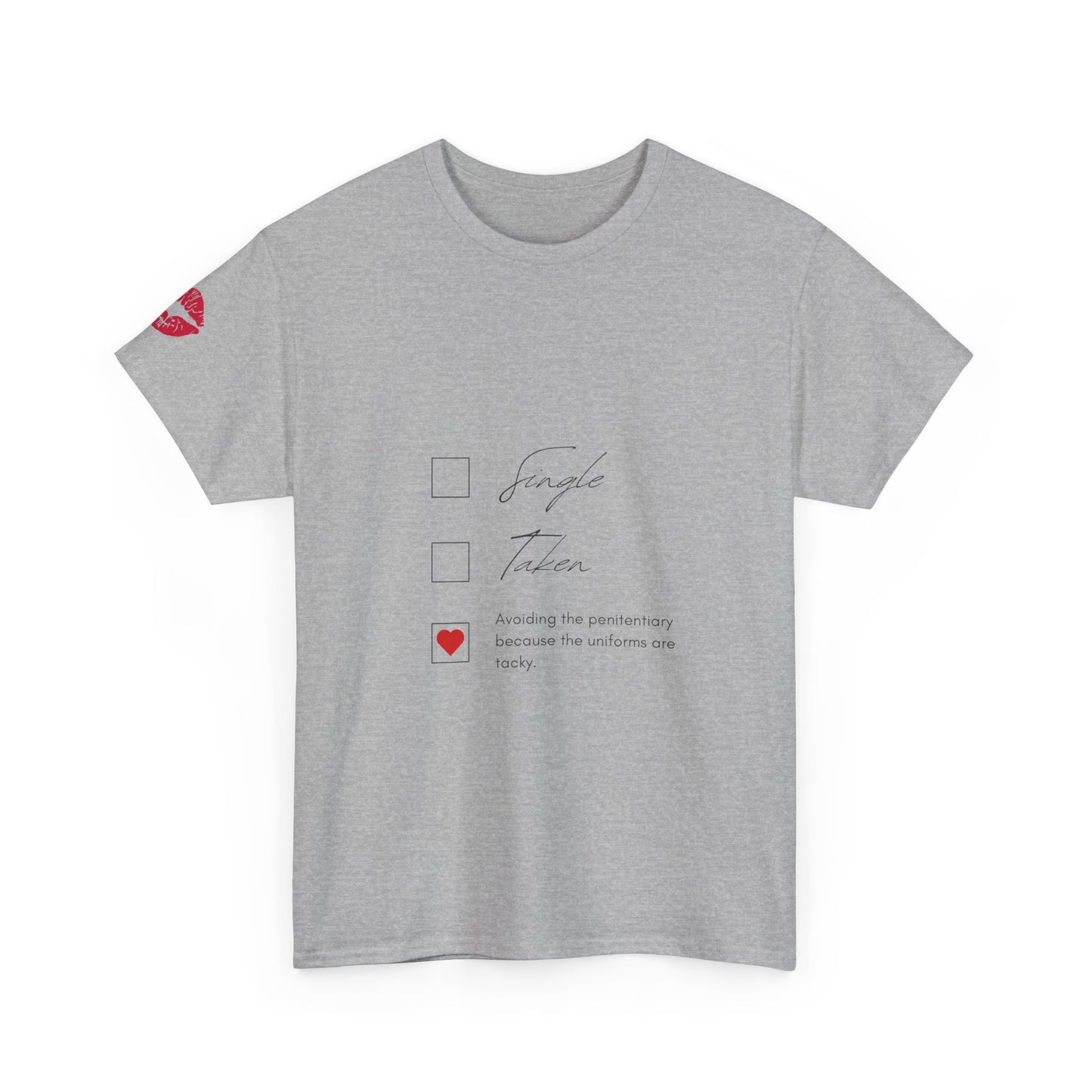 YOU ARE ART - SINGLE, TAKEN... Artistic Unisex Cotton Tee with Heartfelt Prints, Casual Wear, Gift for Artists, Streetwear, Inspirational Fashion