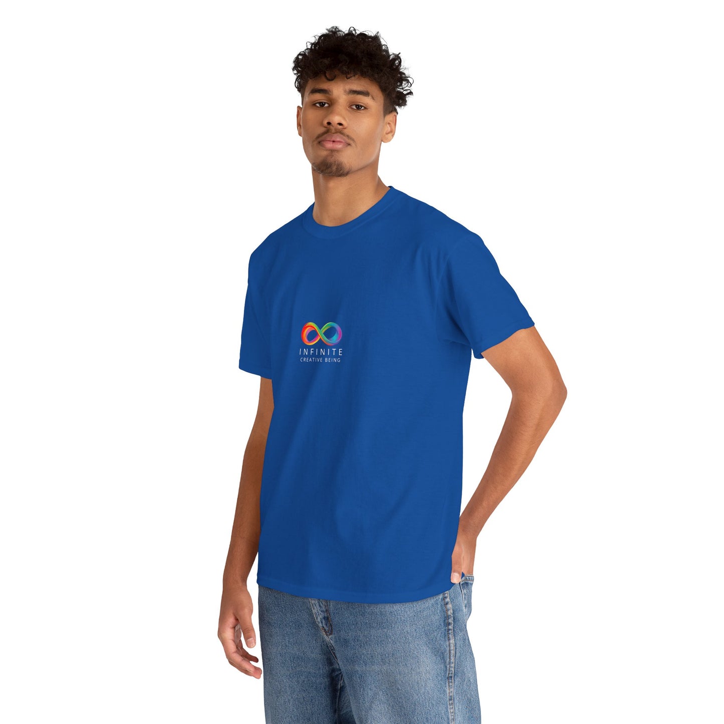 Colorful Infinite Creative Being Unisex Tee, Inclusive Fashion, Everyday Casual Wear, Gift for Friends