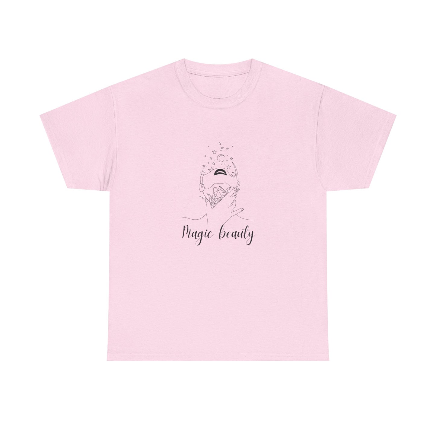 100% Heavy Cotton Tee - Magical Beauty Graphic Tee, Casual Everyday Wear, Gift for Her, Eco-Friendly Fashion, Summer Wardrobe Essential