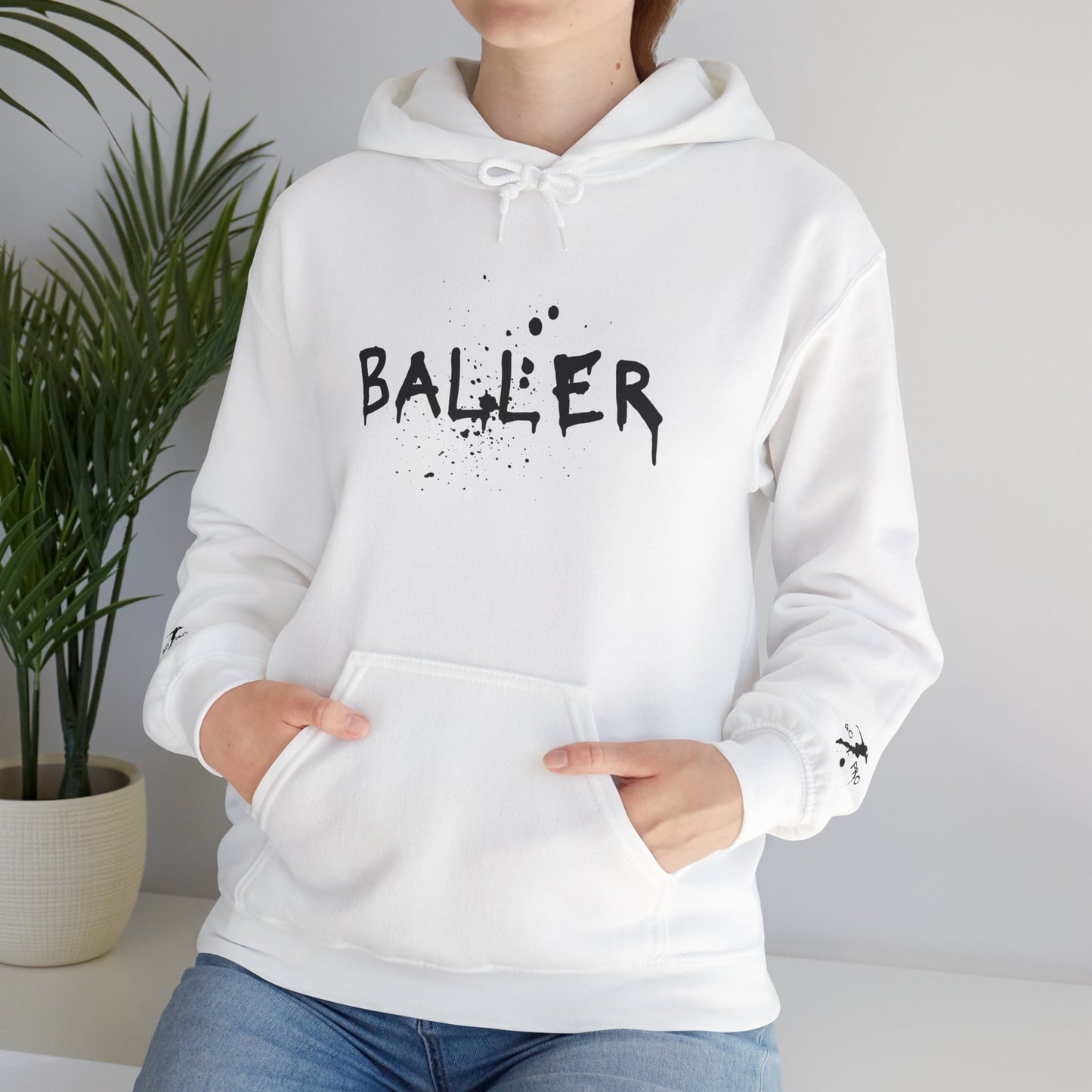 GO PRO Baller Hoodie - Unisex Heavy Blend™ Sweatshirt for Sports Lovers, Gift for Athletes, Streetwear Style, Casual Wear, Birthday Gift