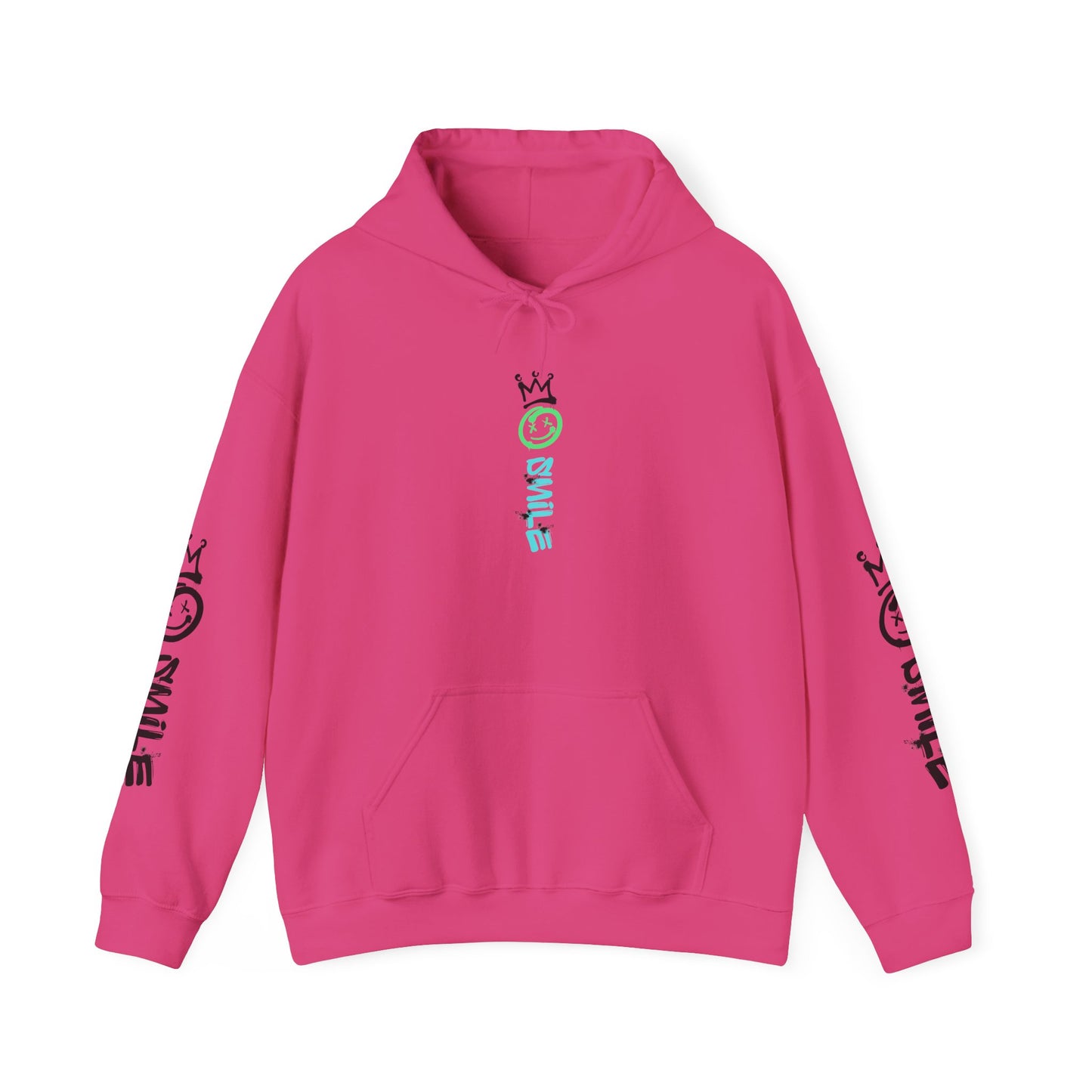 Unisex Heavy Blend™ Smile Hoodie - Cozy and Fun Streetwear for Everyday Vibes
