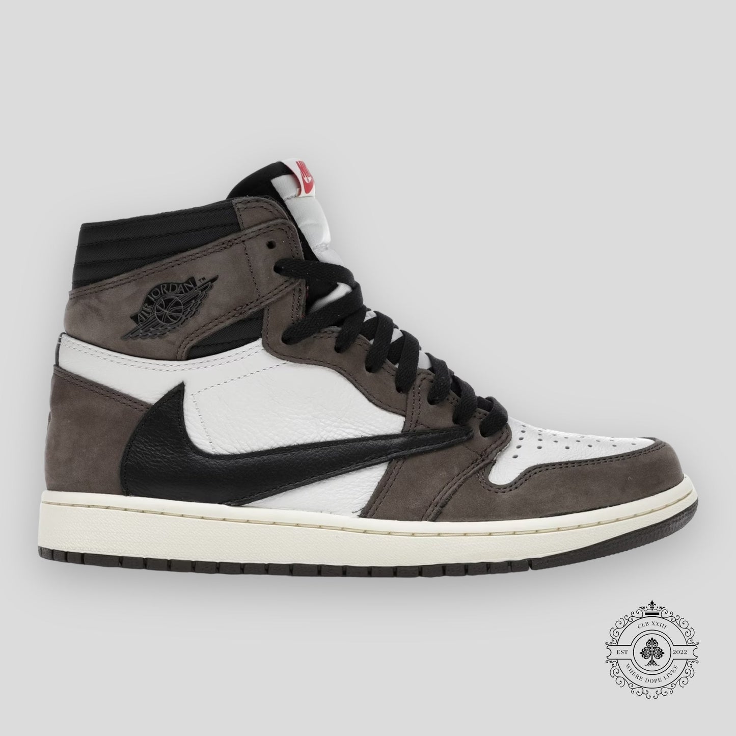 Air Jordan 1 Retro High OG X Travis Scott Mocha