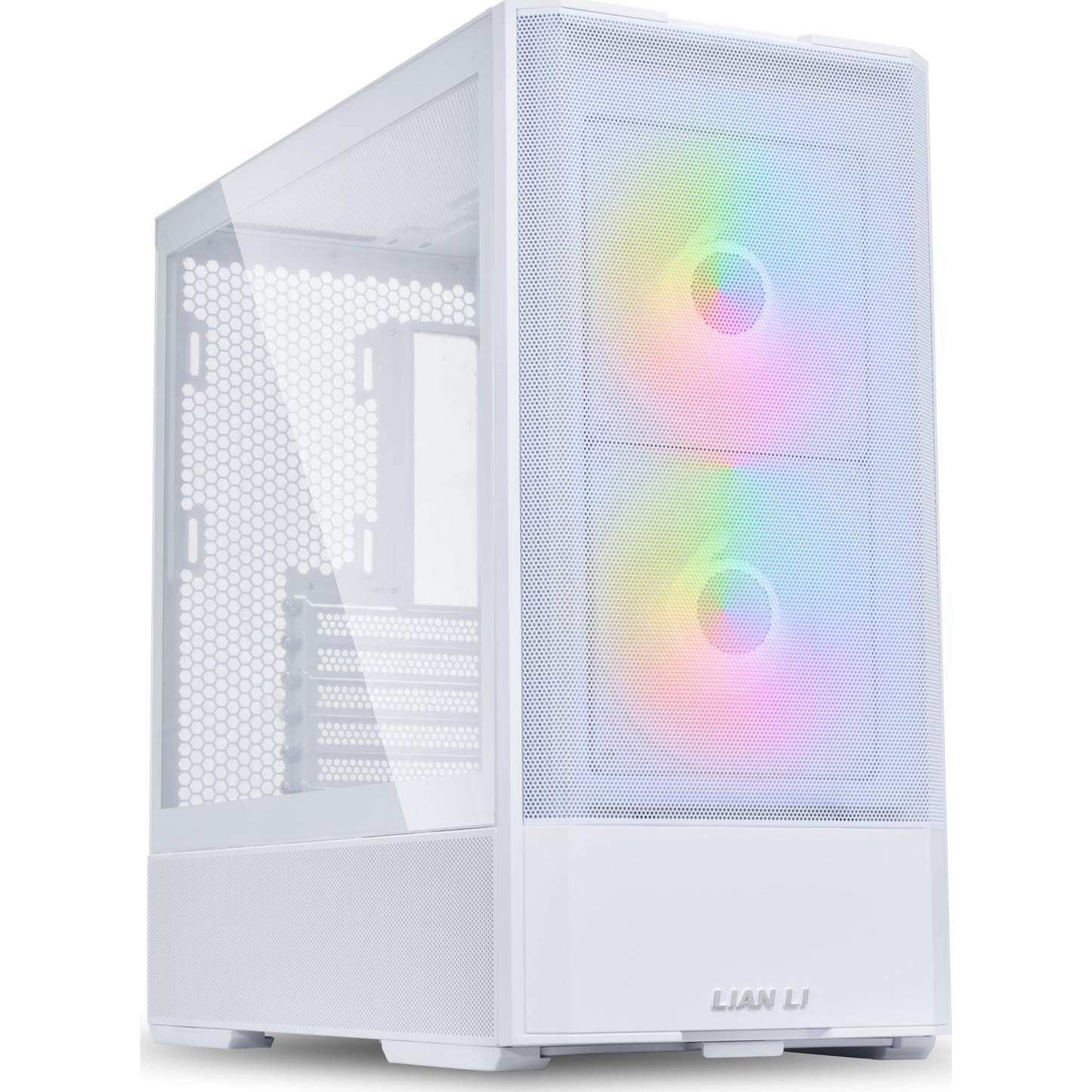 Компютърна кутия Lian Li LANCOOL 207, Бял, Middle Tower (LANCOOL 207RW)-0