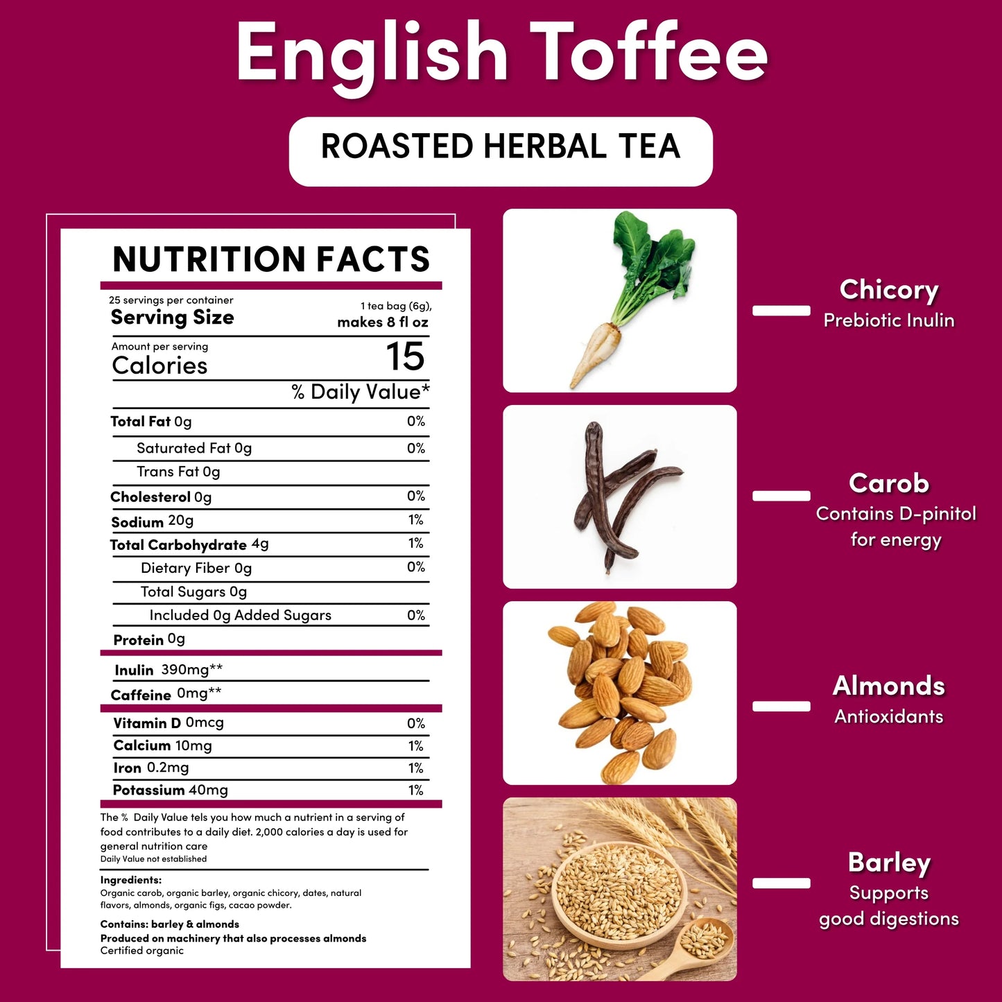 English Toffee Herbal Tea