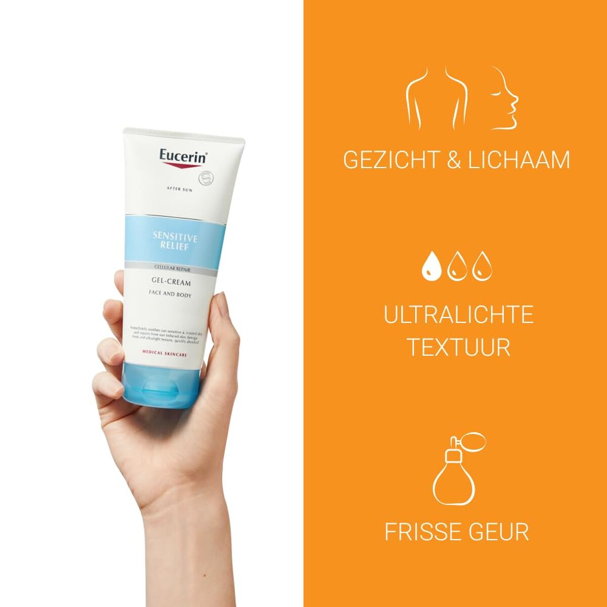 After Sun Eucerin Sensitive Relief 200 ml-2