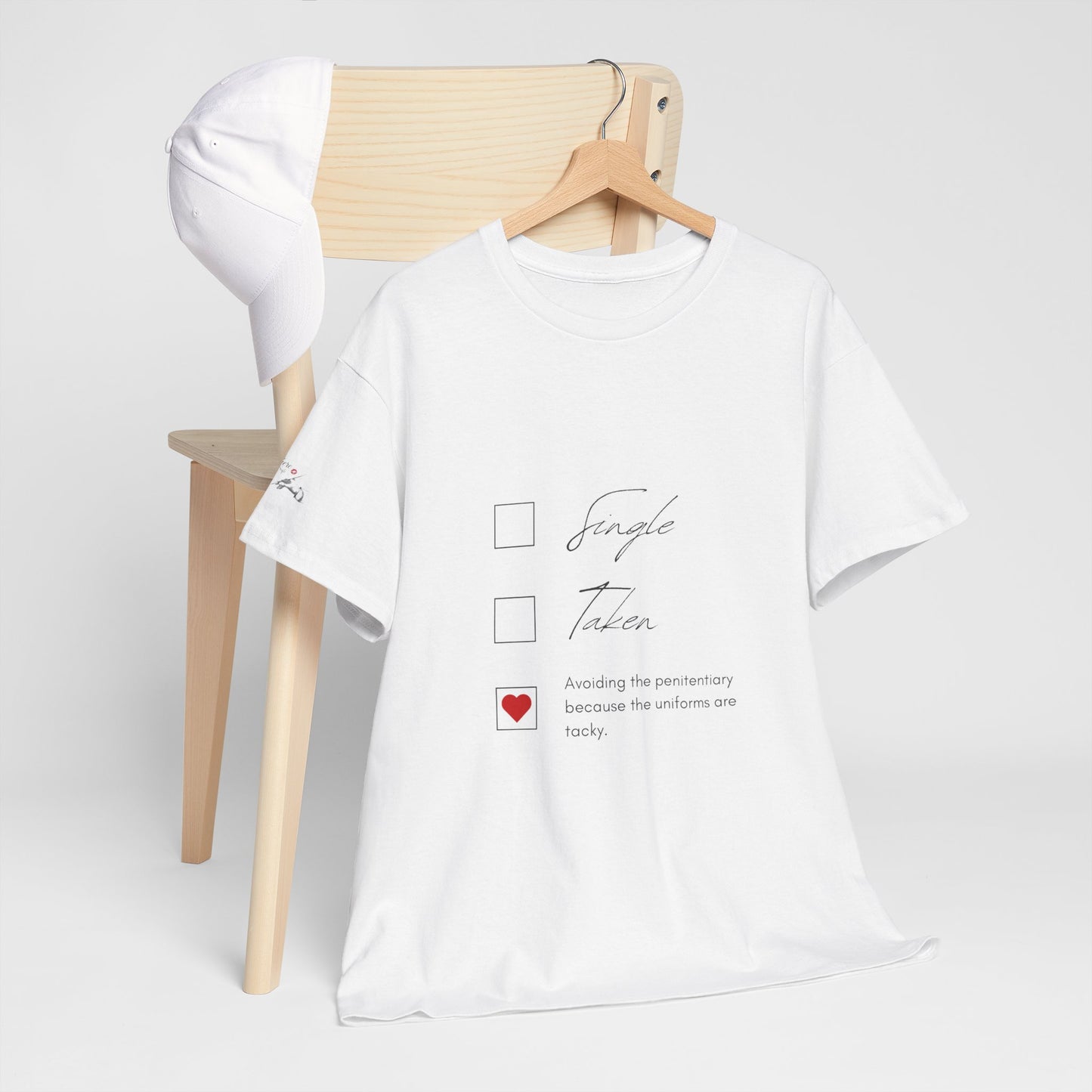 Single Taken Avoiding the Pen Play Where It's Safe T-Shirt Unisex Heavy 100% Cotton Tee