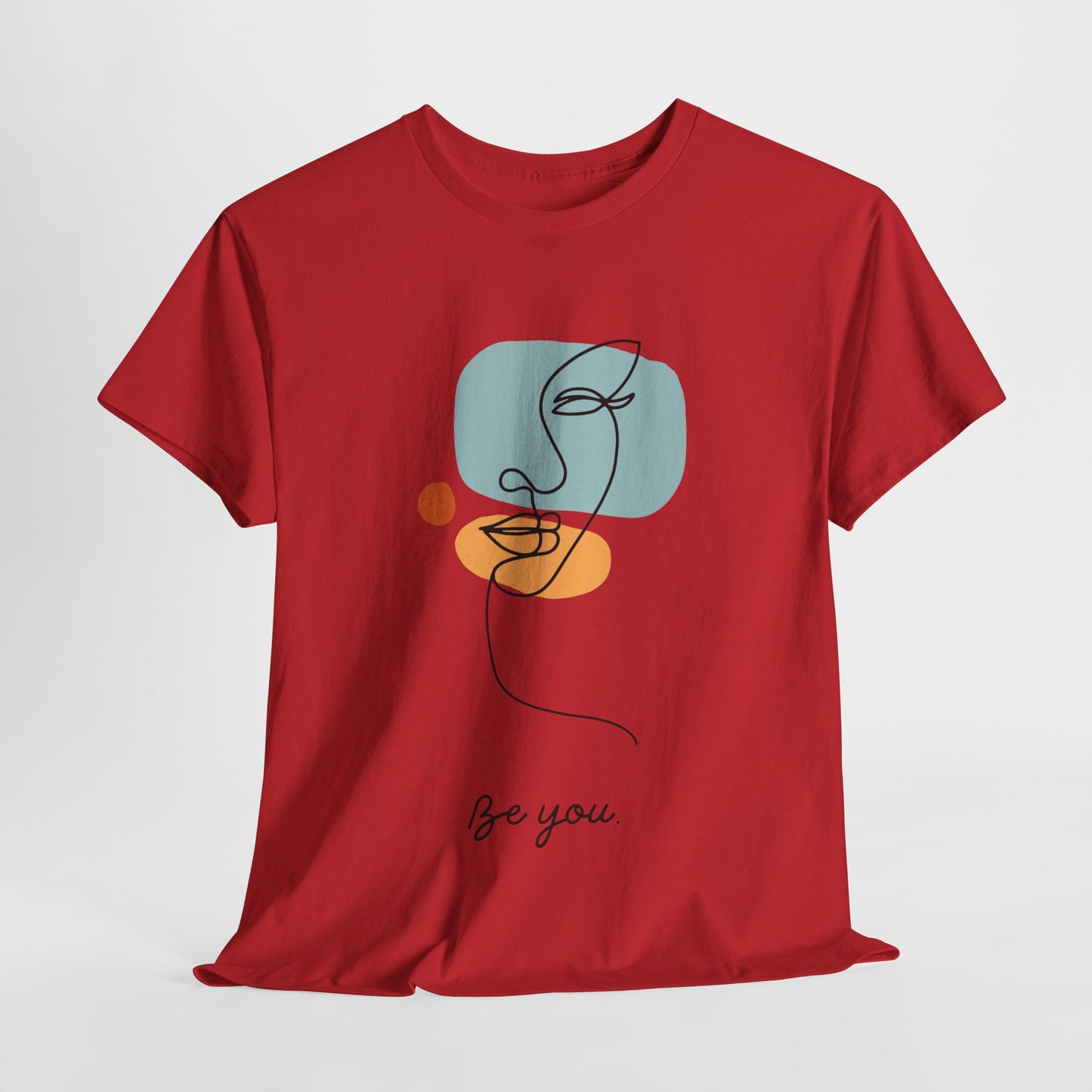 Minimalist Be You Tee, Unisex Cotton T-Shirt, Inspirational Graphic Tee, Gift for Friends, Casual Everyday Wear, Self-Love Apparel