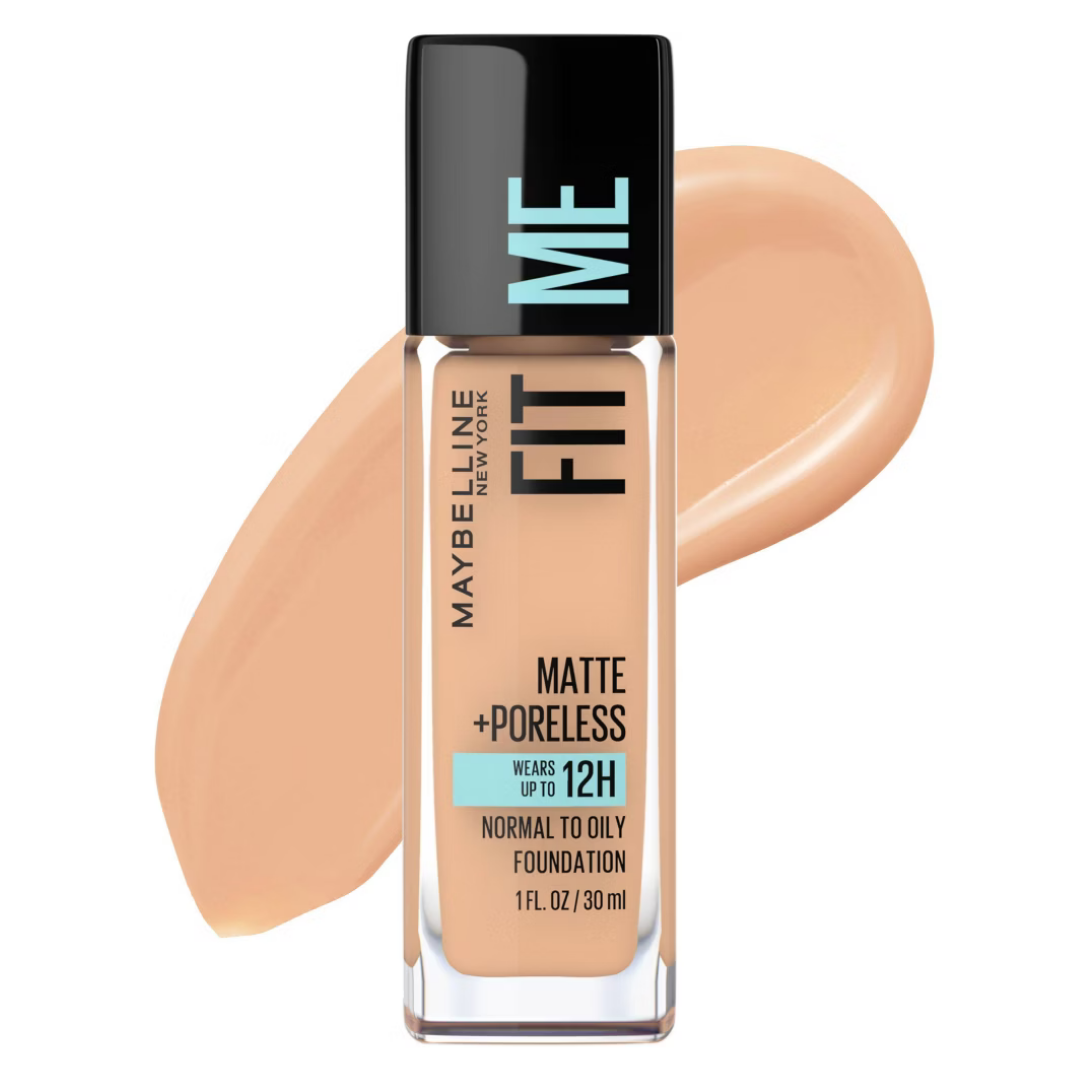Maybelline Fit Me Matte + Poreless Foundation Buff Beige 130 (1oz)
