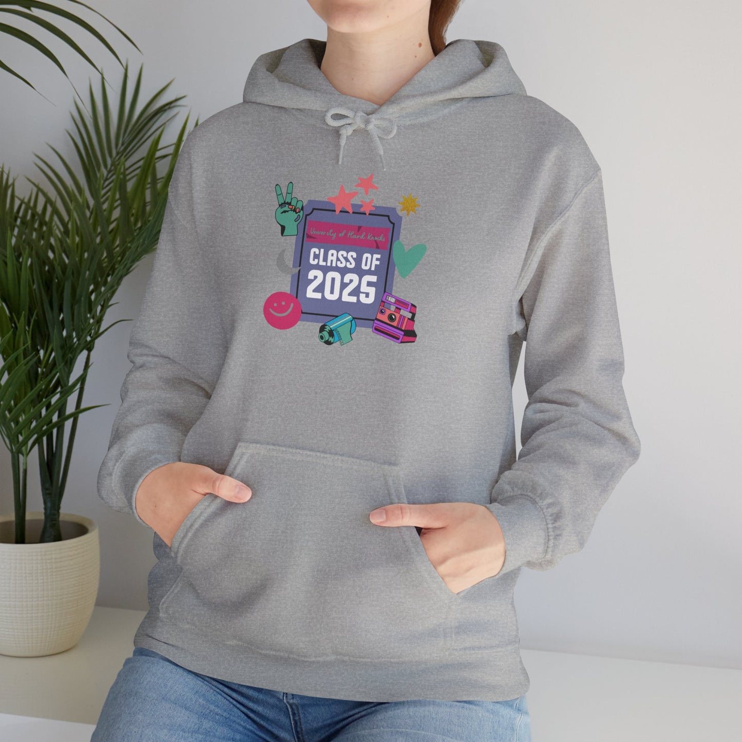 Class of 2025 Graduation Hoodie, Unisex Heavy Blend Hooded Sweatshirt, High School Graduation Gift, Casual Cool Style, College Hoodie