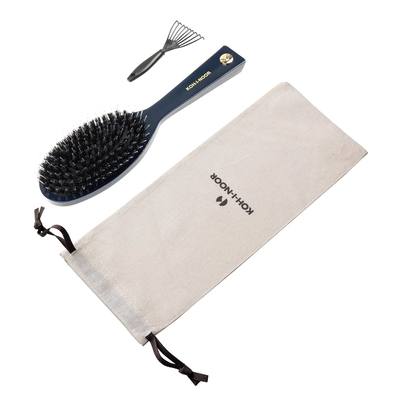Pastel Boar & Nylon Pin Hair Brush - Biodegradable Acetate in 6 Colors-9