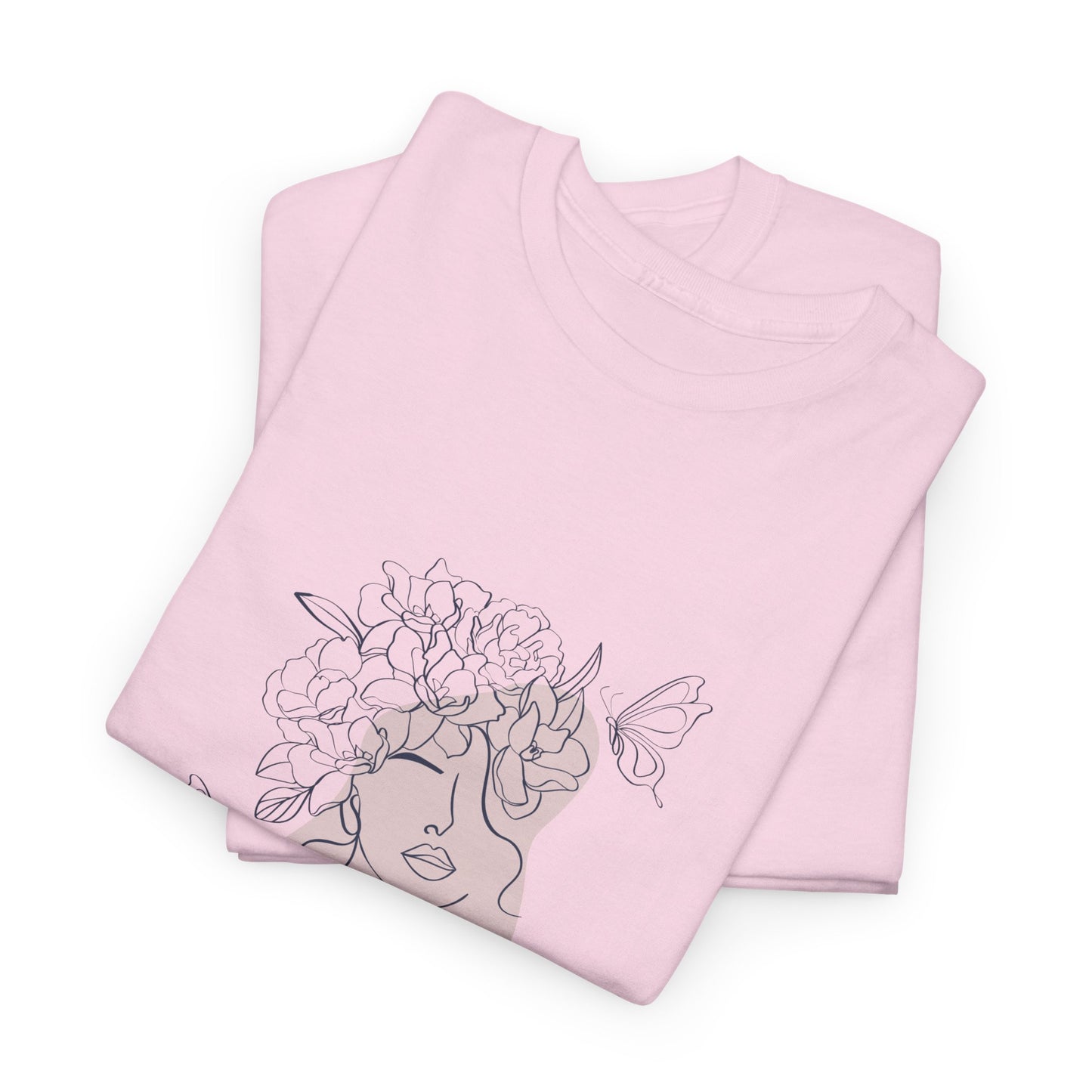 Bloom Where You Are Planted Chic Inspirational Quote Tee, Inspirational Cotton T-Shirt, Casual Graphic Tee, Vintage Style Unisex Shirt, Gift for Her