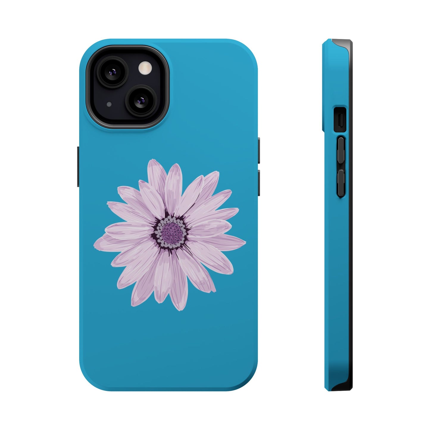 Magnetic Phone Cases with Floral Design, Impact-Resistant Accessories, Stylish Tech Protection, Gifts for Her, Unique Cell Phone Cases