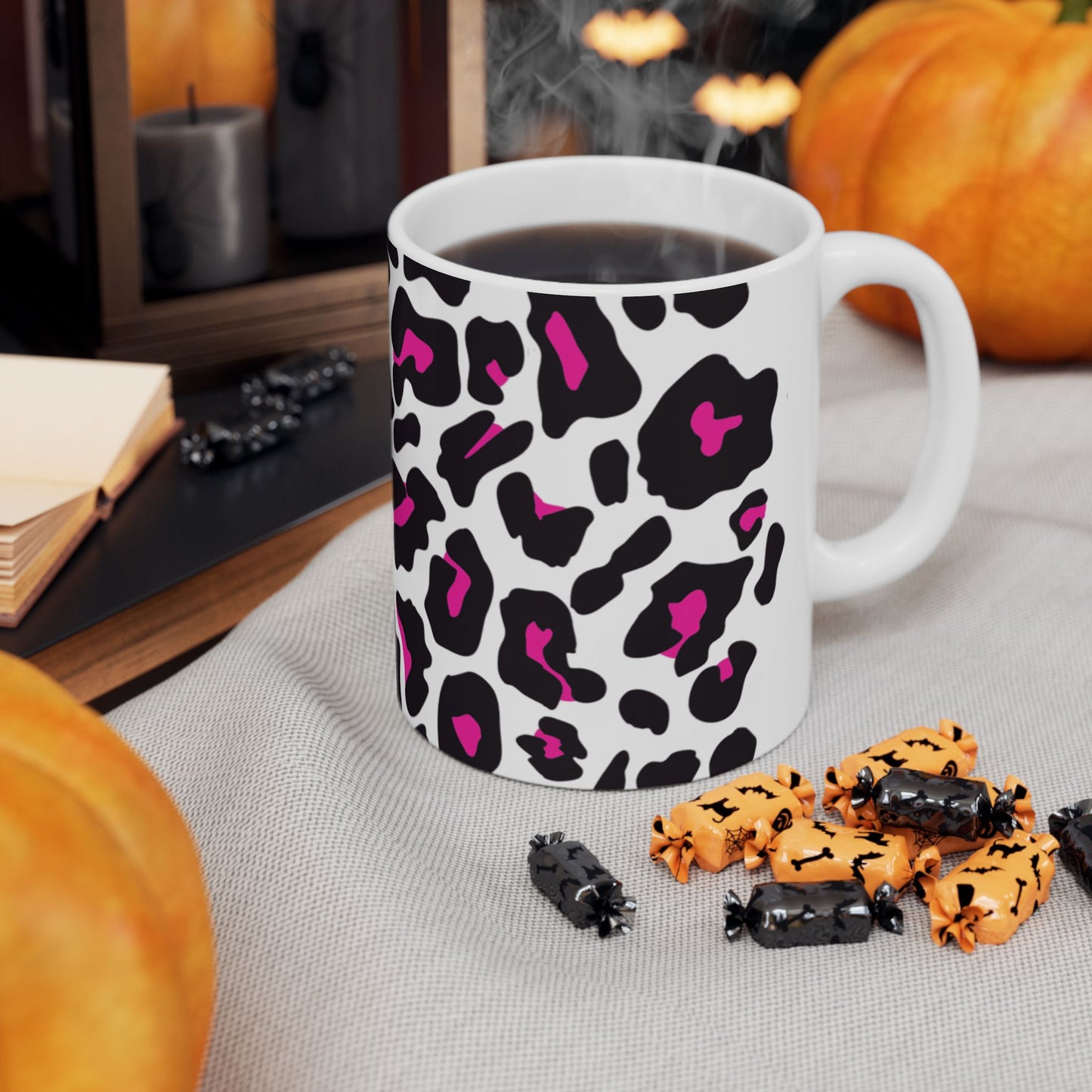 Stylish Leopard Print Ceramic Mug | Perfect for Coffee Lovers, Gift for Her, Animal Print, Home Decor, Birthday Gift
