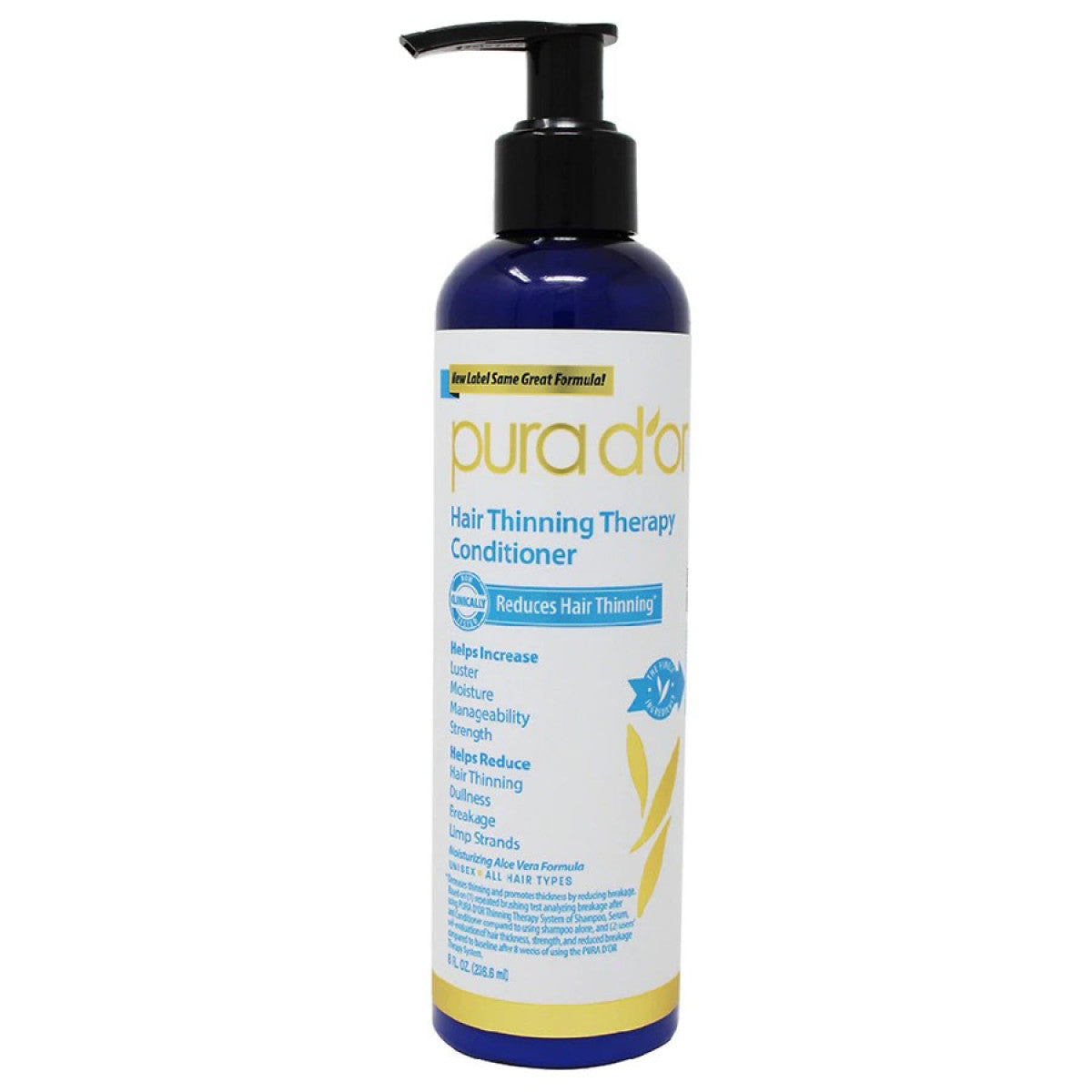 Pura Dor Hair Thinning Therapy Conditioner 8 Oz