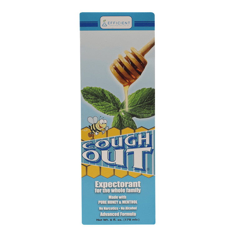 Efficient Laboratories Cough Out Expectorant, 6 Oz