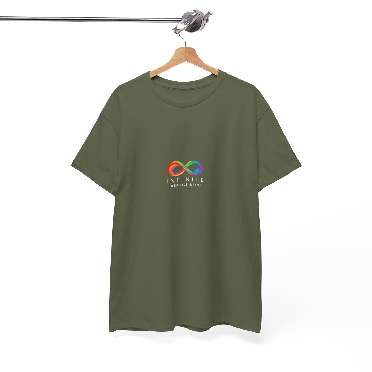 Colorful Infinite Creative Being Unisex Tee, Inclusive Fashion, Everyday Casual Wear, Gift for Friends