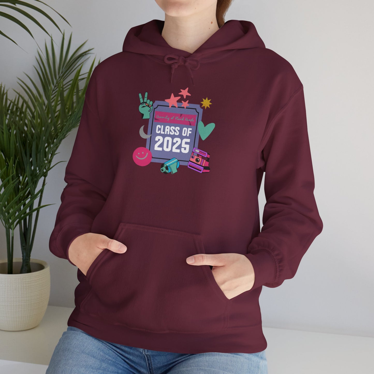 Class of 2025 Graduation Hoodie, Unisex Heavy Blend Hooded Sweatshirt, High School Graduation Gift, Casual Cool Style, College Hoodie