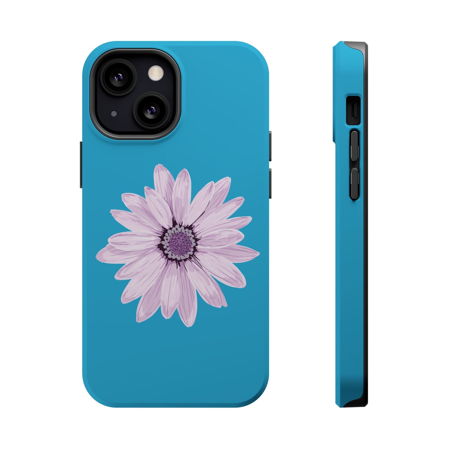 Magnetic Phone Cases with Floral Design, Impact-Resistant Accessories, Stylish Tech Protection, Gifts for Her, Unique Cell Phone Cases