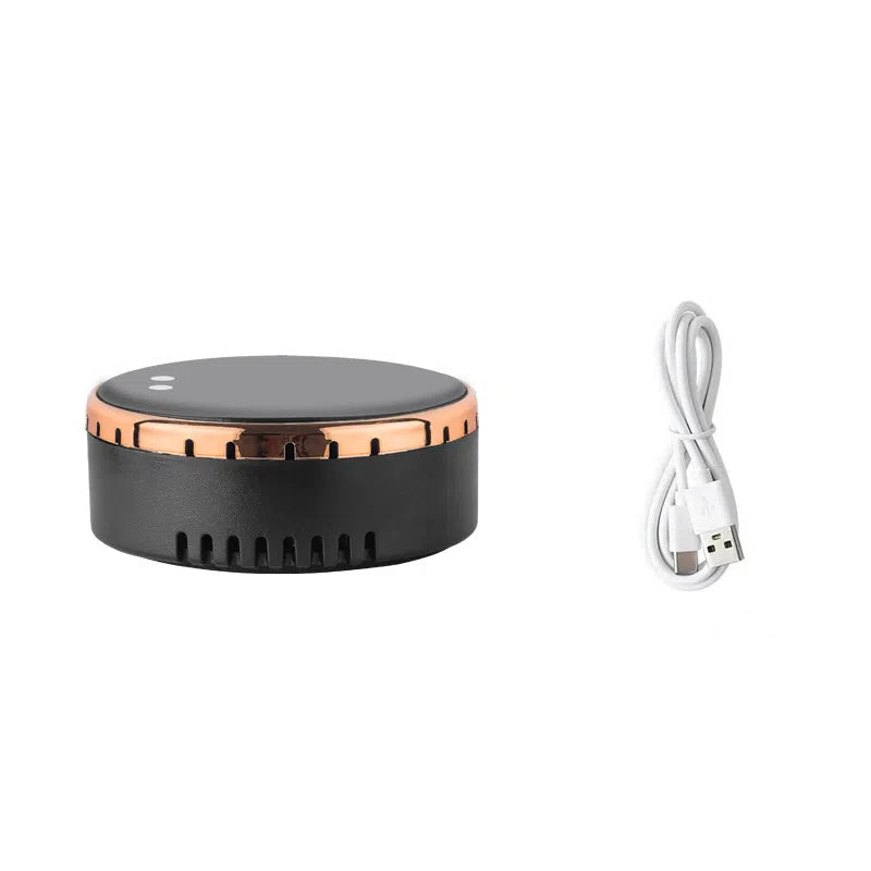 Air purifier for both home and car use solar powered negative ion formaldehyde and odor removal disinfection and purification device