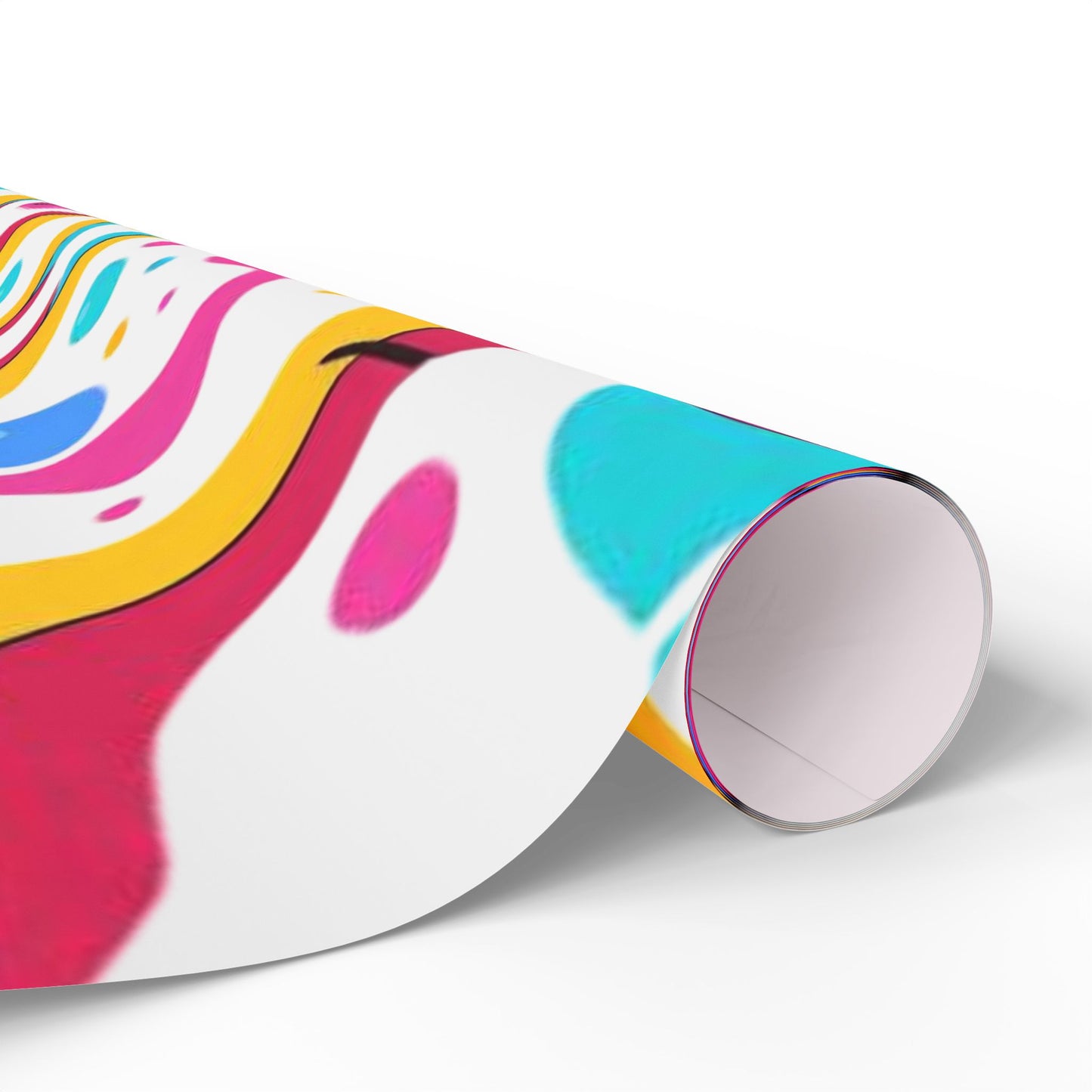 Vibrant Wrapping Paper Rolls - Colorful Gift Wrap for All Occasions, Birthday, Holidays, DIY Projects, Crafting