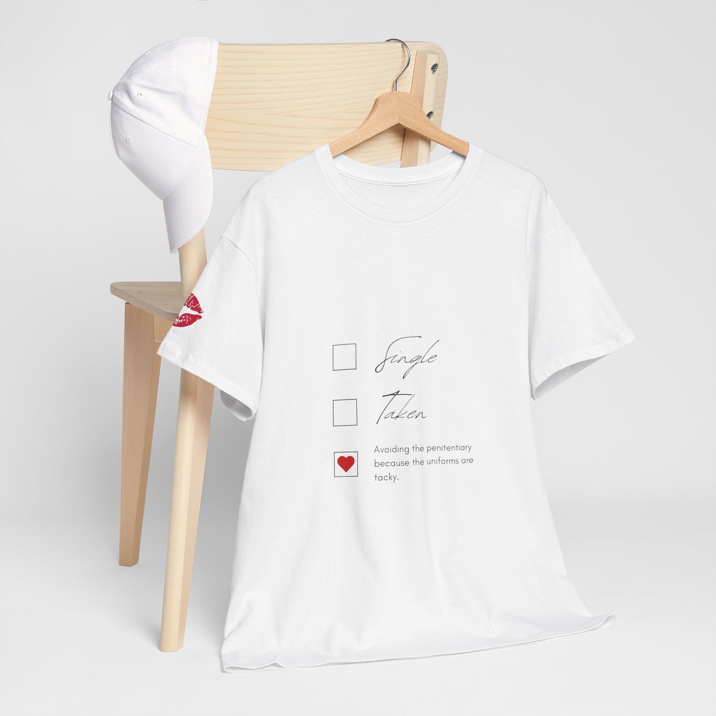 YOU ARE ART - SINGLE, TAKEN... Artistic Unisex Cotton Tee with Heartfelt Prints, Casual Wear, Gift for Artists, Streetwear, Inspirational Fashion