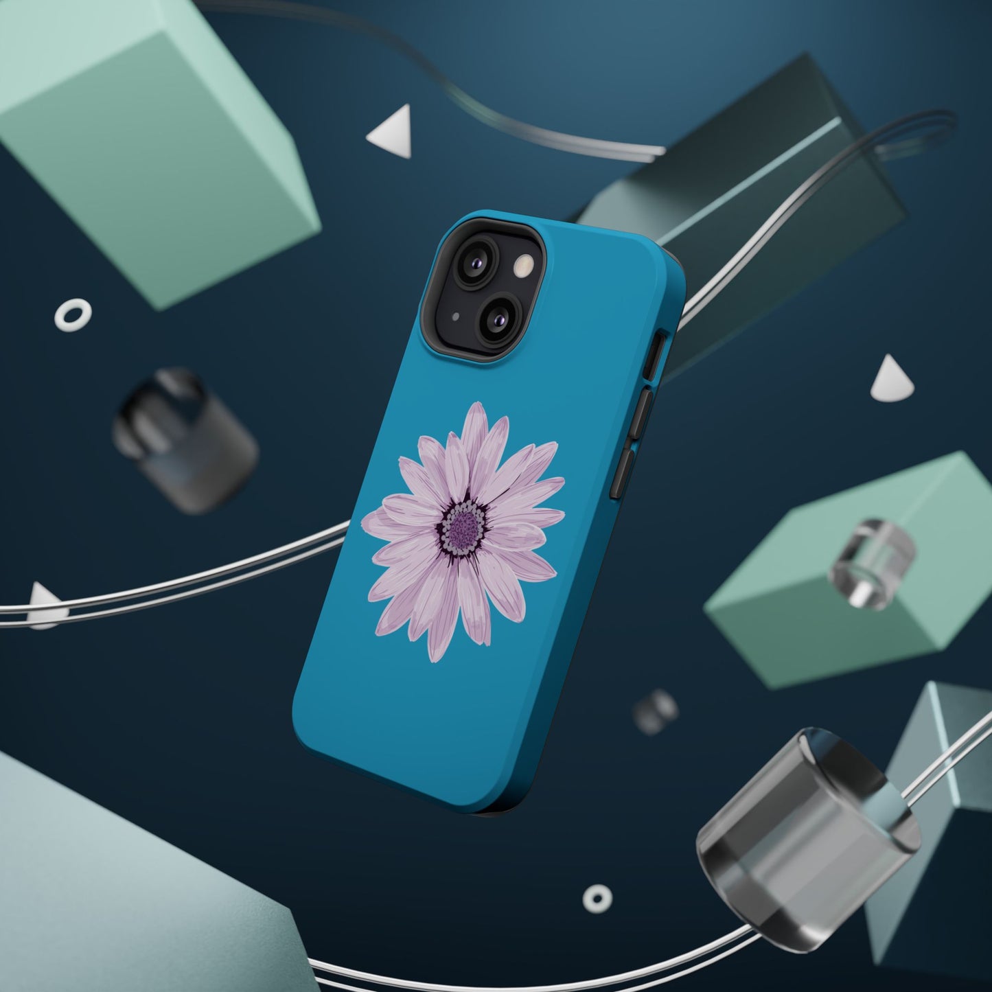 Magnetic Phone Cases with Floral Design, Impact-Resistant Accessories, Stylish Tech Protection, Gifts for Her, Unique Cell Phone Cases