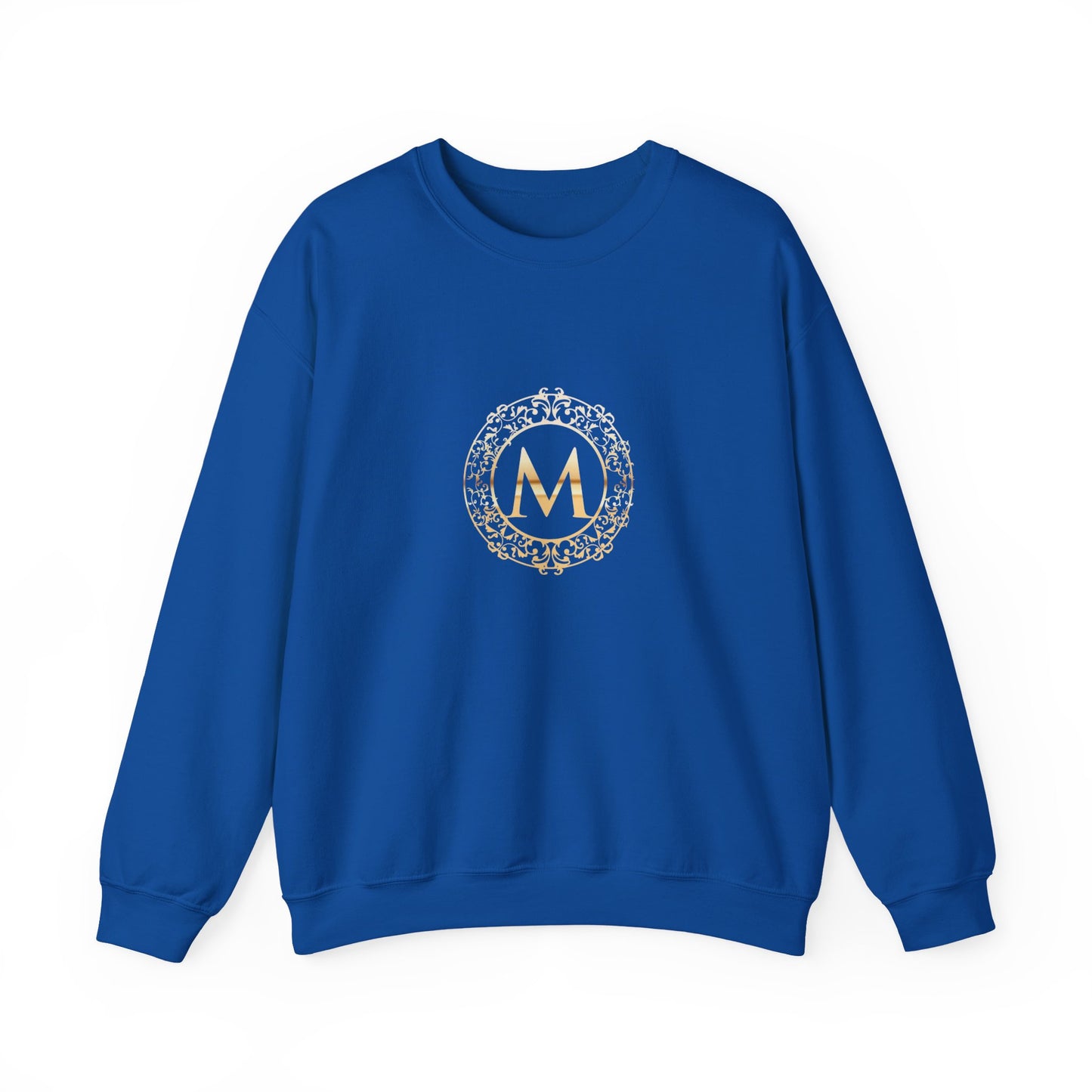 M LOGO - Mia Pruitt Monogrammed Heavy Blend Crewneck Sweatshirt