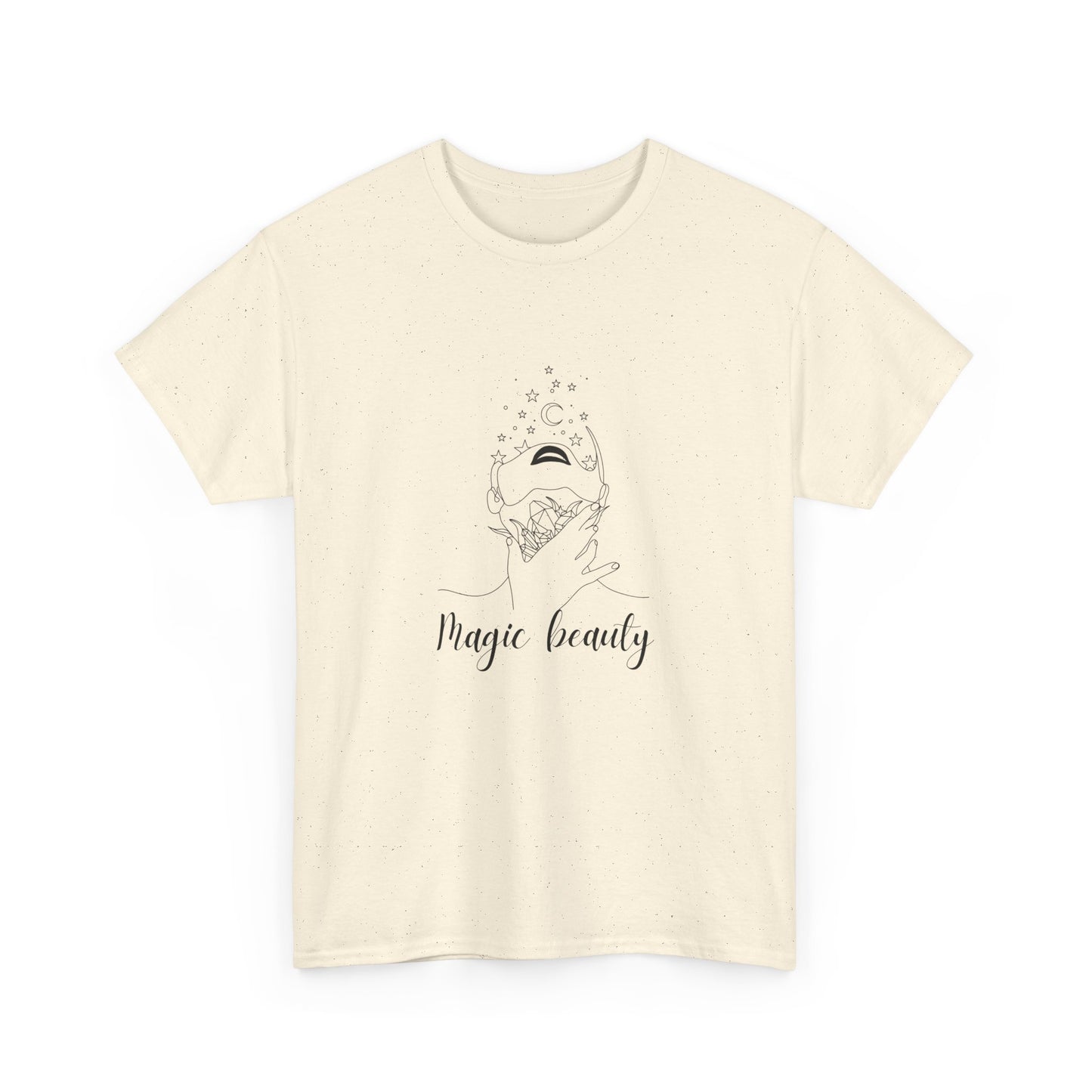 100% Heavy Cotton Tee - Magical Beauty Graphic Tee, Casual Everyday Wear, Gift for Her, Eco-Friendly Fashion, Summer Wardrobe Essential