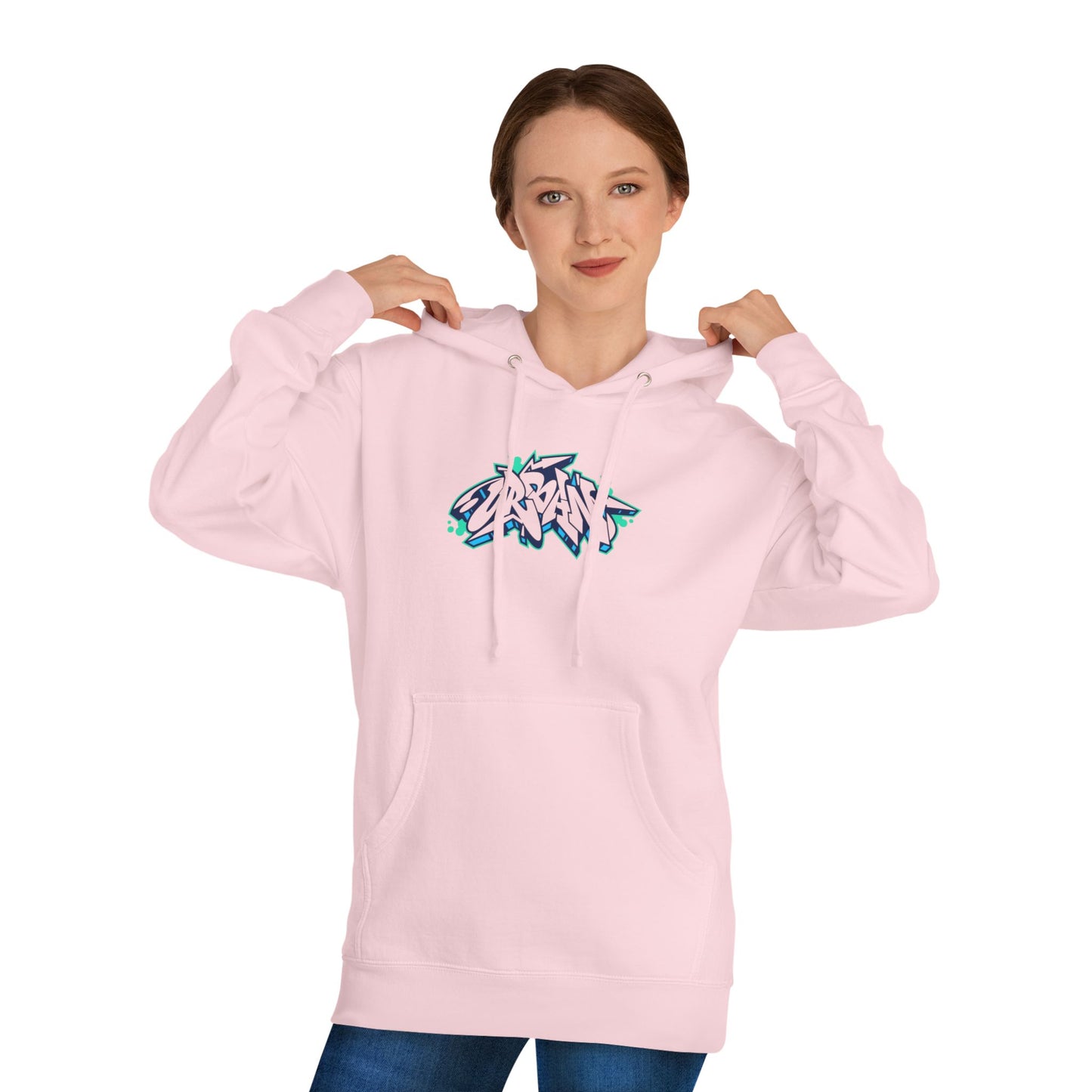 URBAN Graffiti Unisex Hooded Sweatshirt - Trendy Streetwear for Urban Fashion