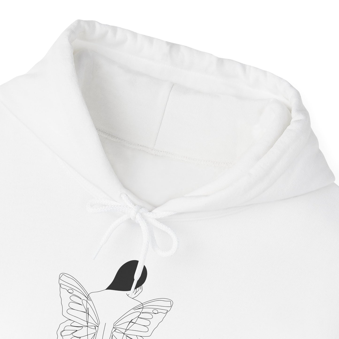Butterfly Love Unisex Hoodie, Cozy Sweatshirt for Everyday Comfort, Gift for Nature Lovers, Butterfly Apparel for Spring
