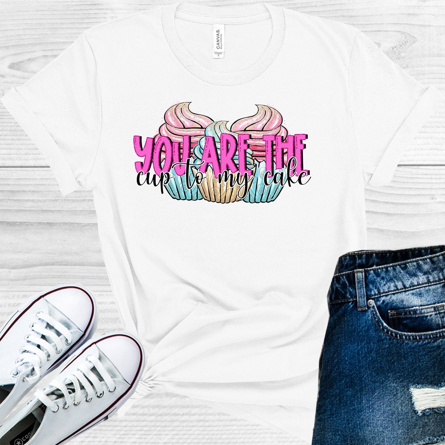You are the Cup to My Cake Graphic Tee
