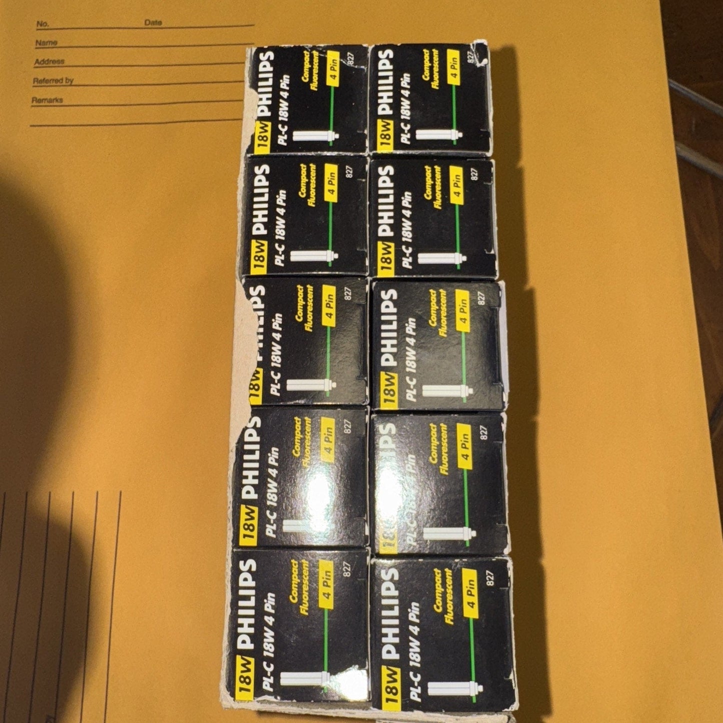 Philips 383307 PL-C 18W/830/4P/ALTO 10 Packs New