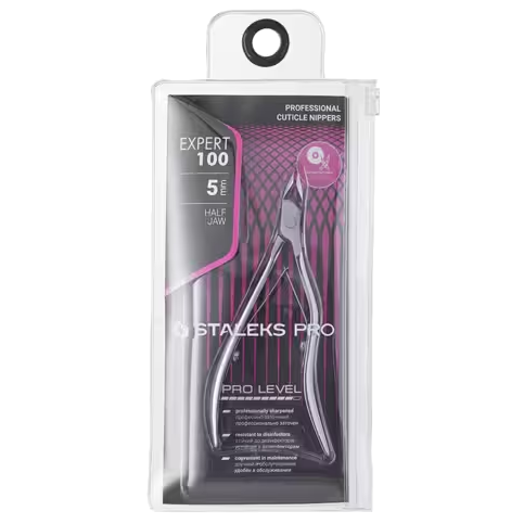 STALEKS PROFESSIONAL CUTICLE NIPPERS STALEKS PRO EXPERT NE-100-5 - STALEKS™-4