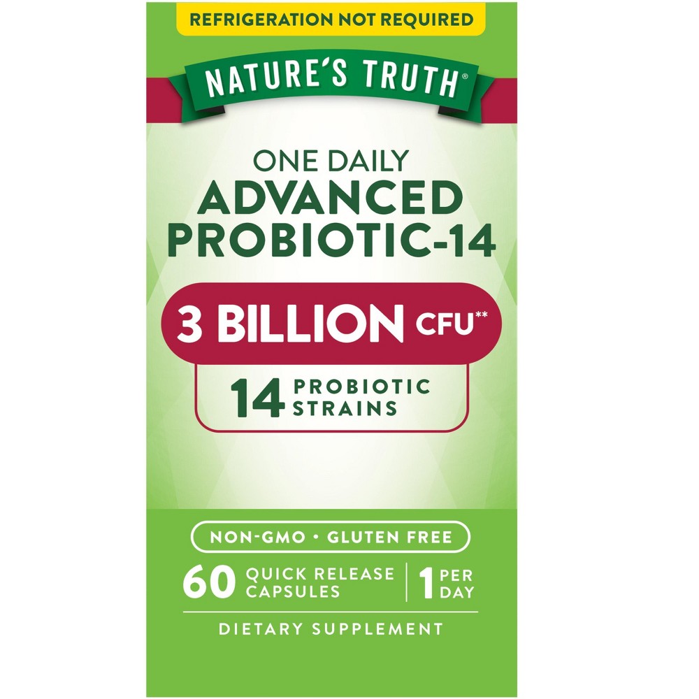 Nature's Truth One Daily Advanced Probiotic 14-60 Ea