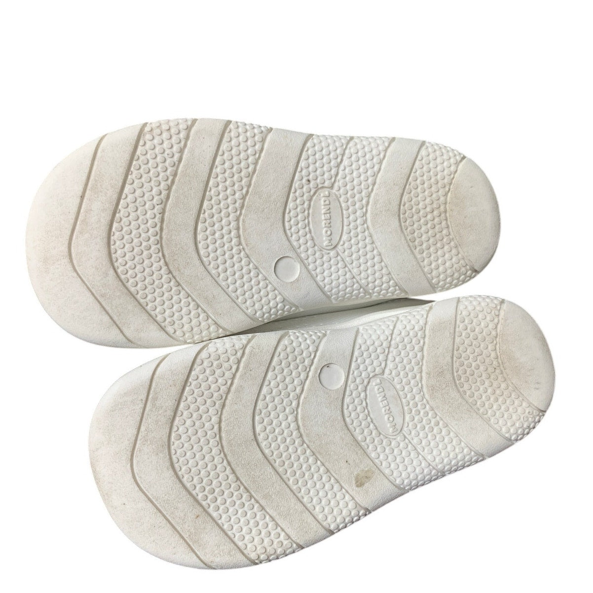 Morendl Toddler Size 10.5 White Mesh Slide On Non Slip Breathable Walking Shoes