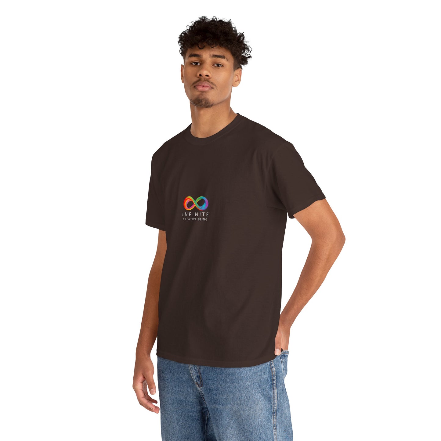 Colorful Infinite Creative Being Unisex Tee, Inclusive Fashion, Everyday Casual Wear, Gift for Friends