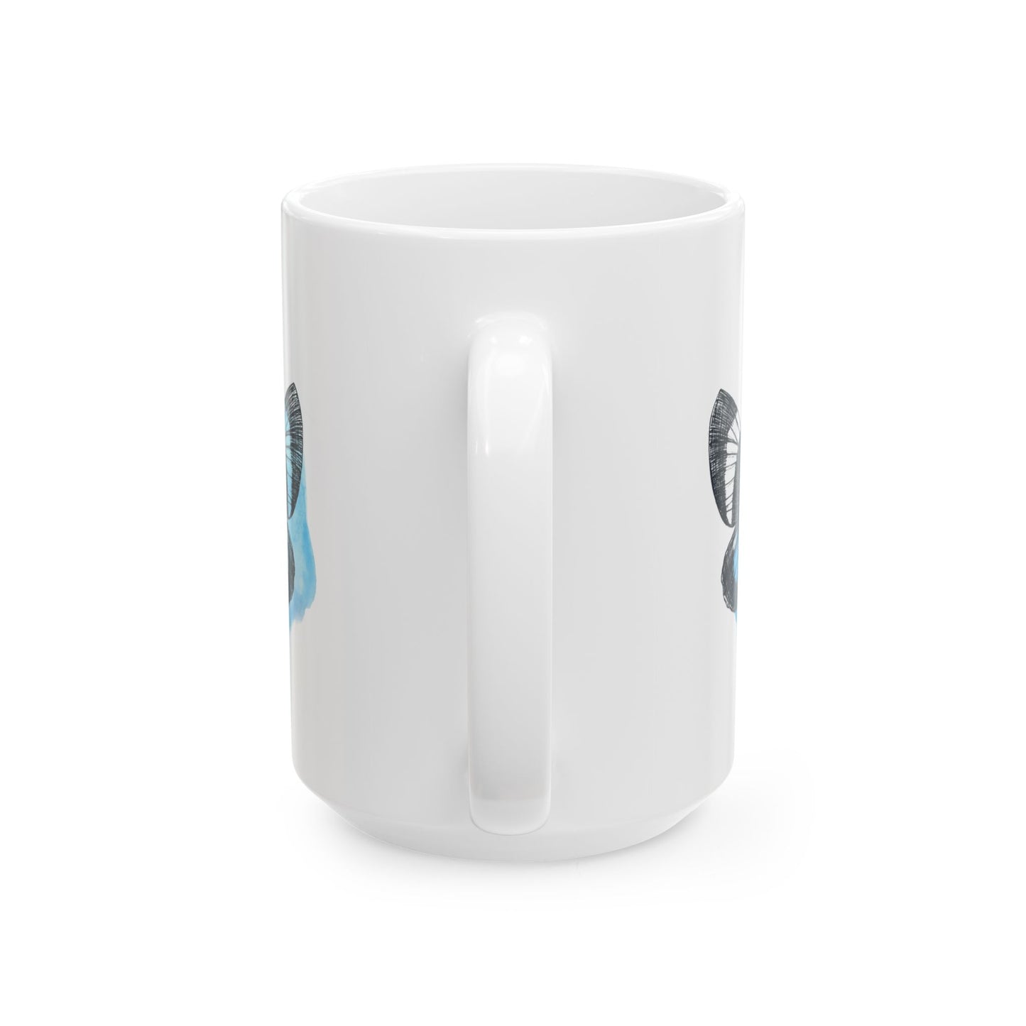 Blue Butterfly Art Ceramic Mug | Cute Coffee Cup, Gift for Nature Lovers, Home Decor, Perfect for Birthdays & Holidays