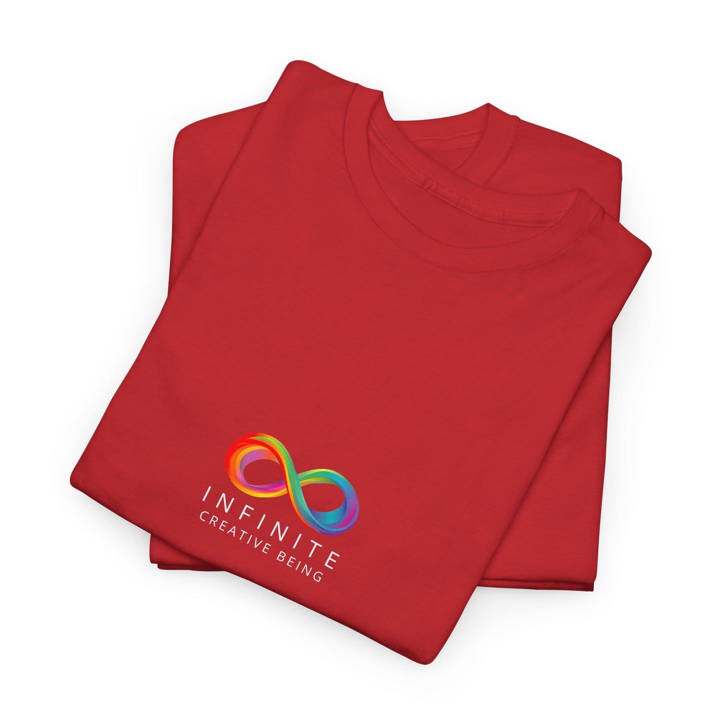 Colorful Infinite Creative Being Unisex Tee, Inclusive Fashion, Everyday Casual Wear, Gift for Friends