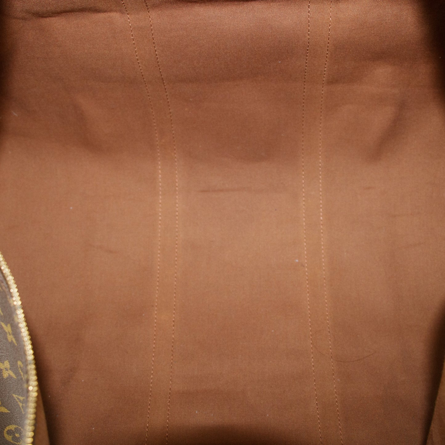 Louis Vuitton Monogram Canvas Brown Keepall 60 Boston Bag #5347