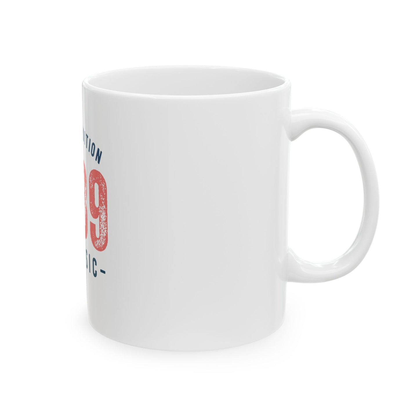 Limited Edition 1989 Classic Ceramic Mug - Perfect Gift for Coffee Lovers, Retro Vibe, Birthday, Keepsake, Home Decor