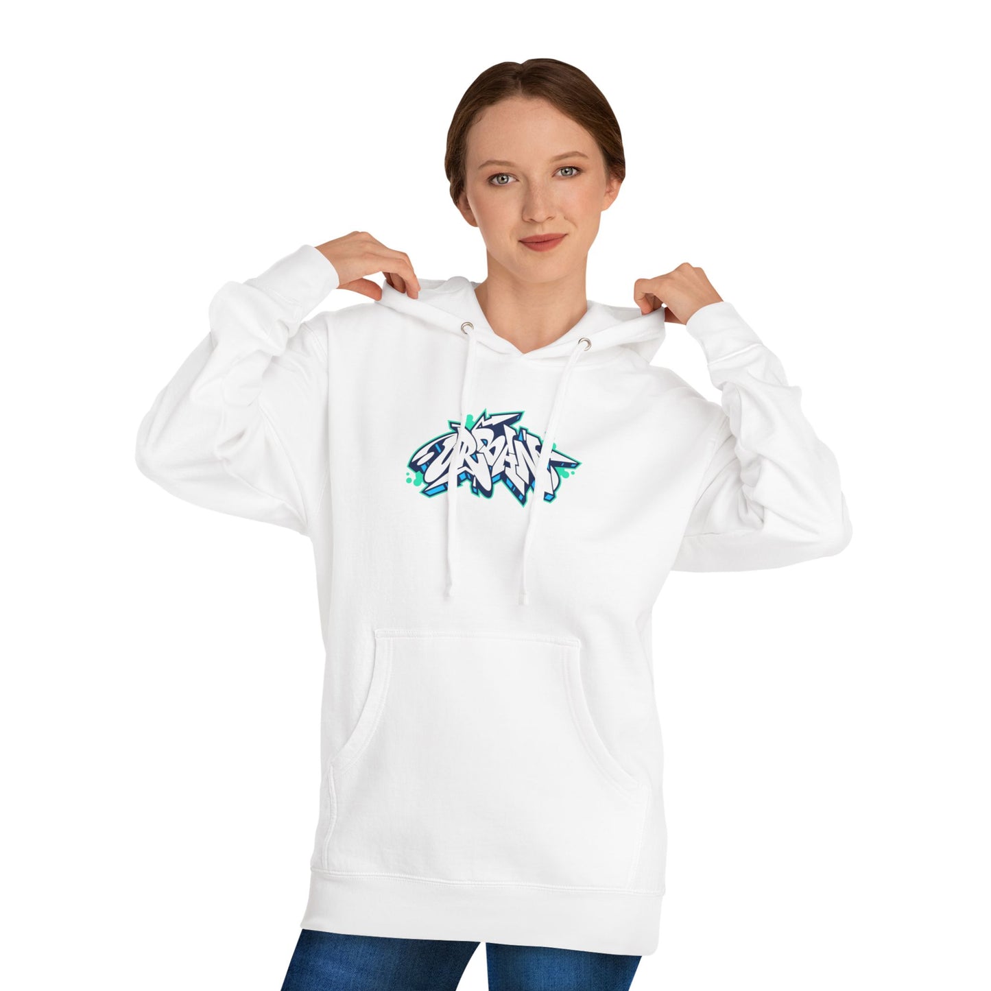 URBAN Graffiti Unisex Hooded Sweatshirt - Trendy Streetwear for Urban Fashion