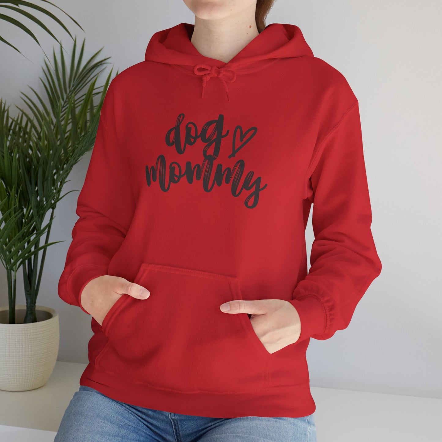 Dog Mommy Hoodie, Pet Lover Sweatshirt, Unisex Animal Apparel, Ideal Gift for Dog Moms, Cozy Pet-Themed Fashion