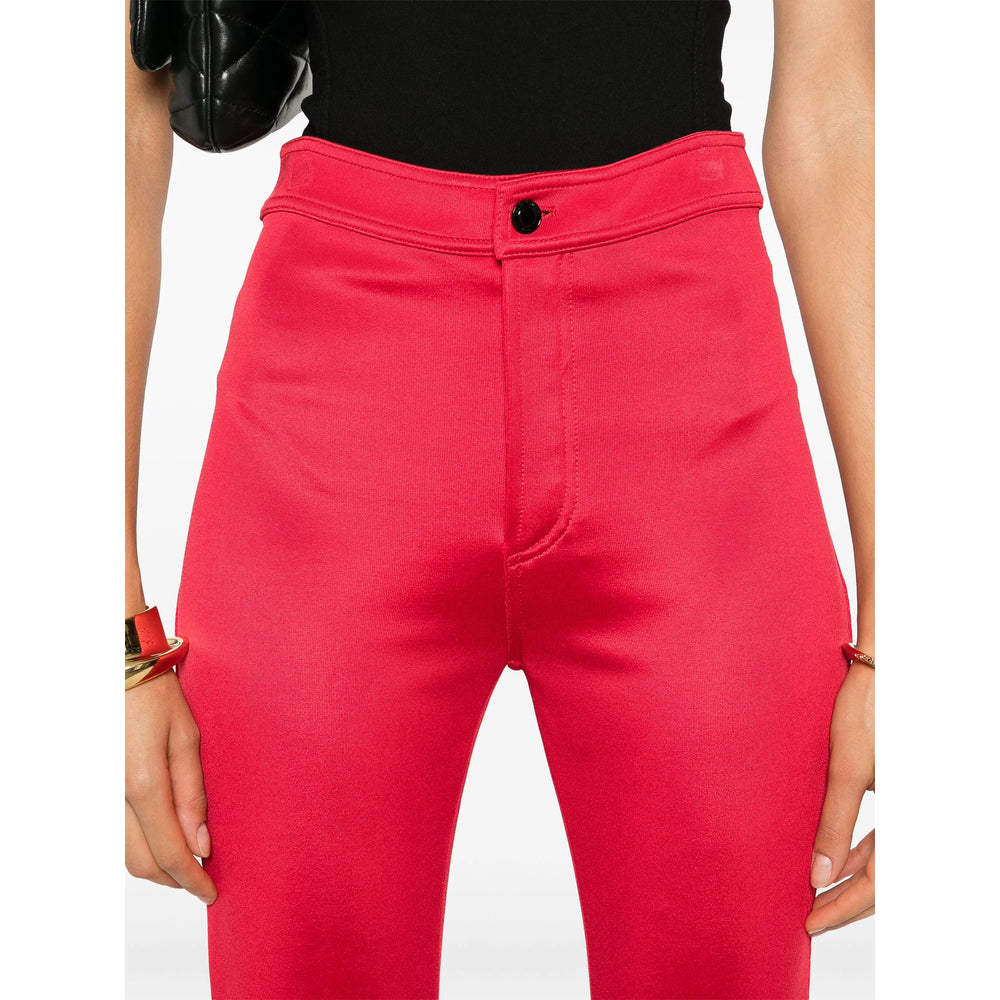 Saint Laurent Red Trousers - Skinny Trousers Women