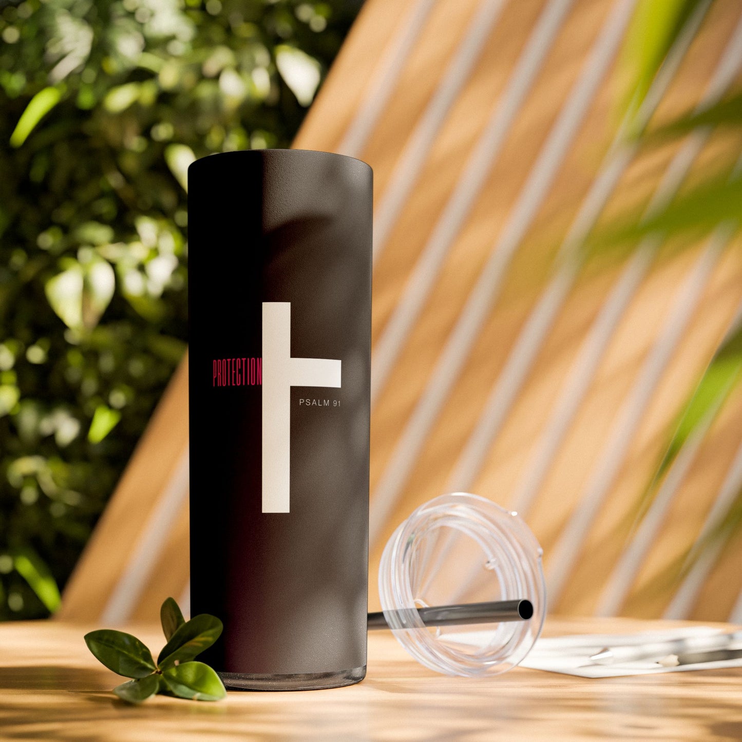 Tumbler Mug - Psalm 91 Protection Tumbler, 20oz