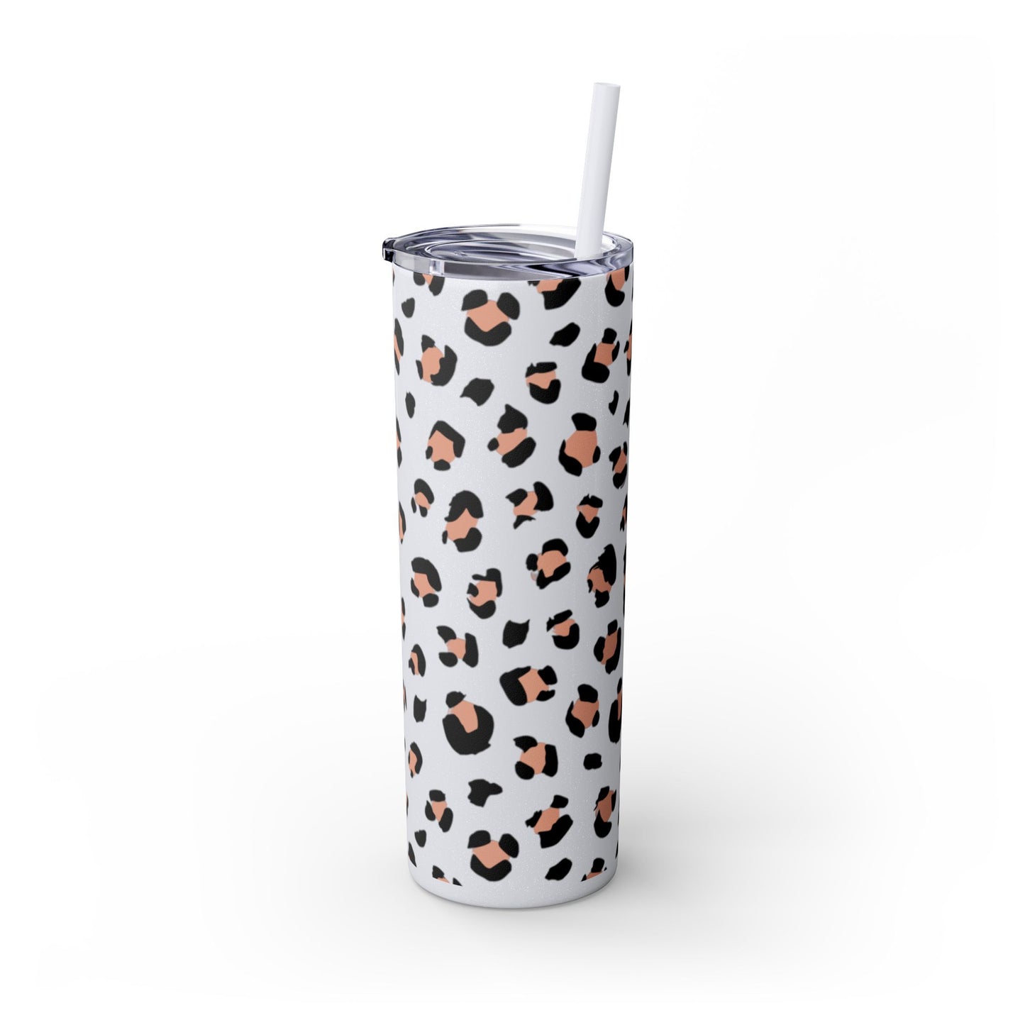 Chic Cheetah Print Tumbler, Trendy Travel Mug, Animal Print Water Bottle, Perfect Gift for Her, Stylish Beverage Container