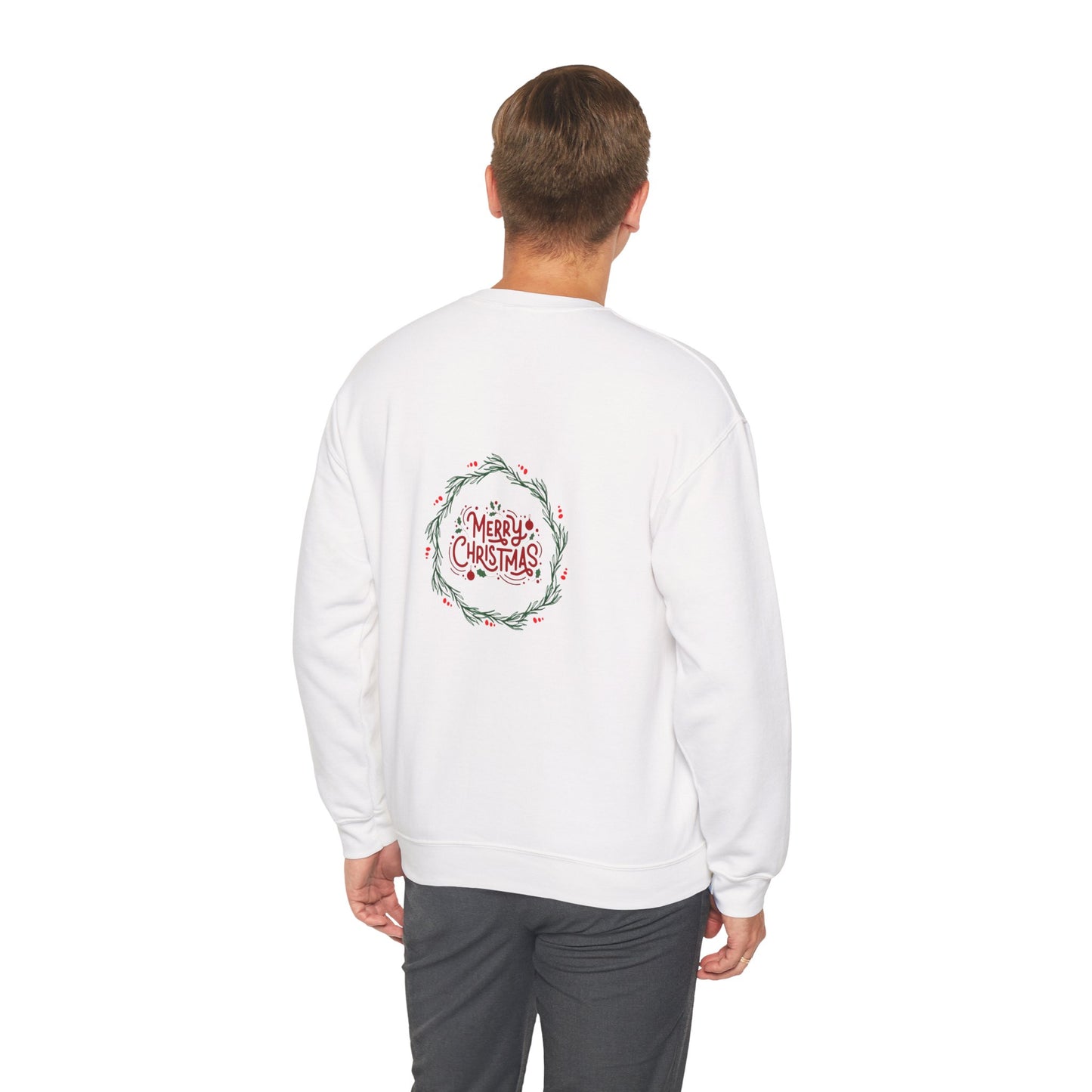Merry Christmas Crewneck Sweatshirt, Holiday Sweatshirt, Winter Apparel, Warm Gift, Unisex Sweatshirt, Casual Style