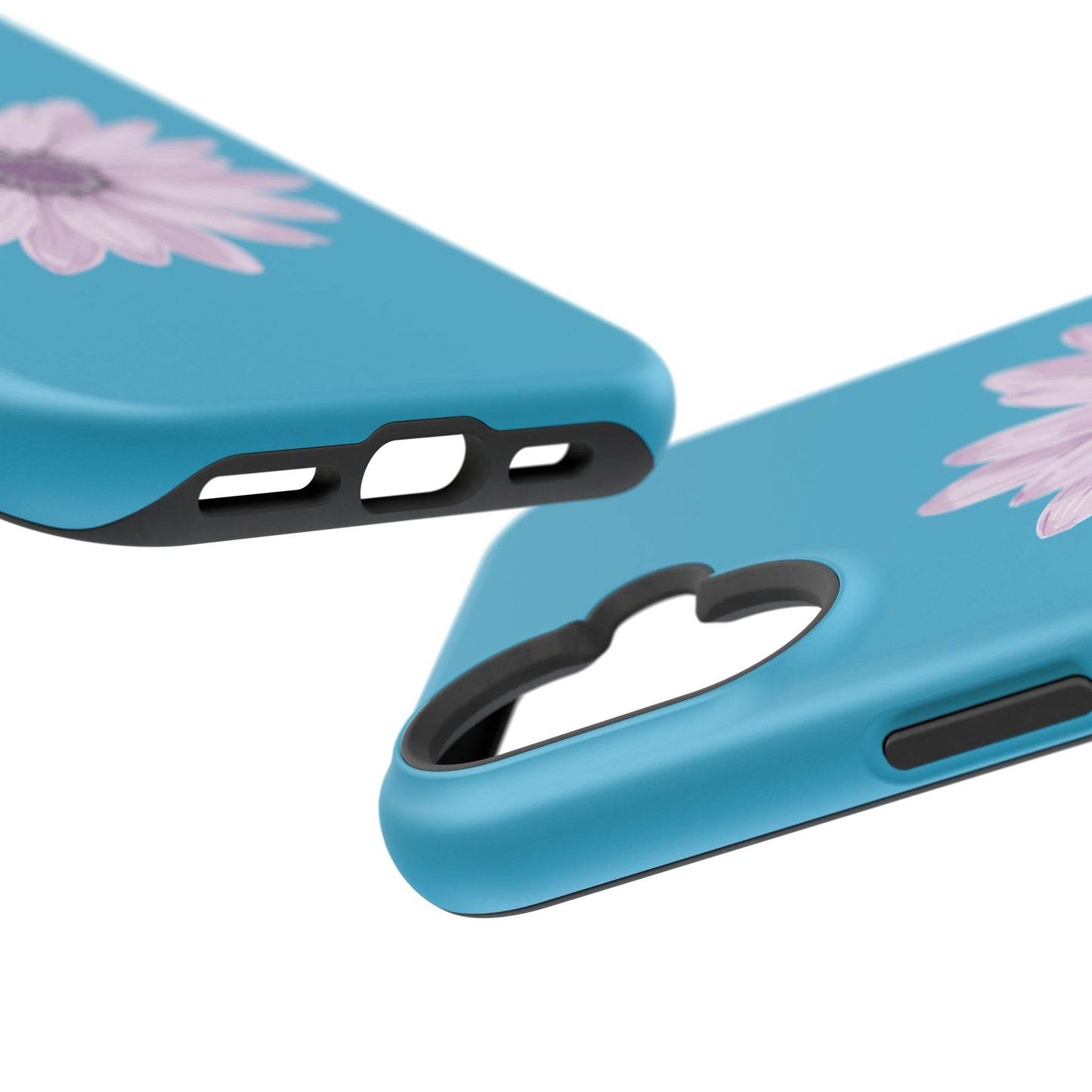 Magnetic Phone Cases with Floral Design, Impact-Resistant Accessories, Stylish Tech Protection, Gifts for Her, Unique Cell Phone Cases